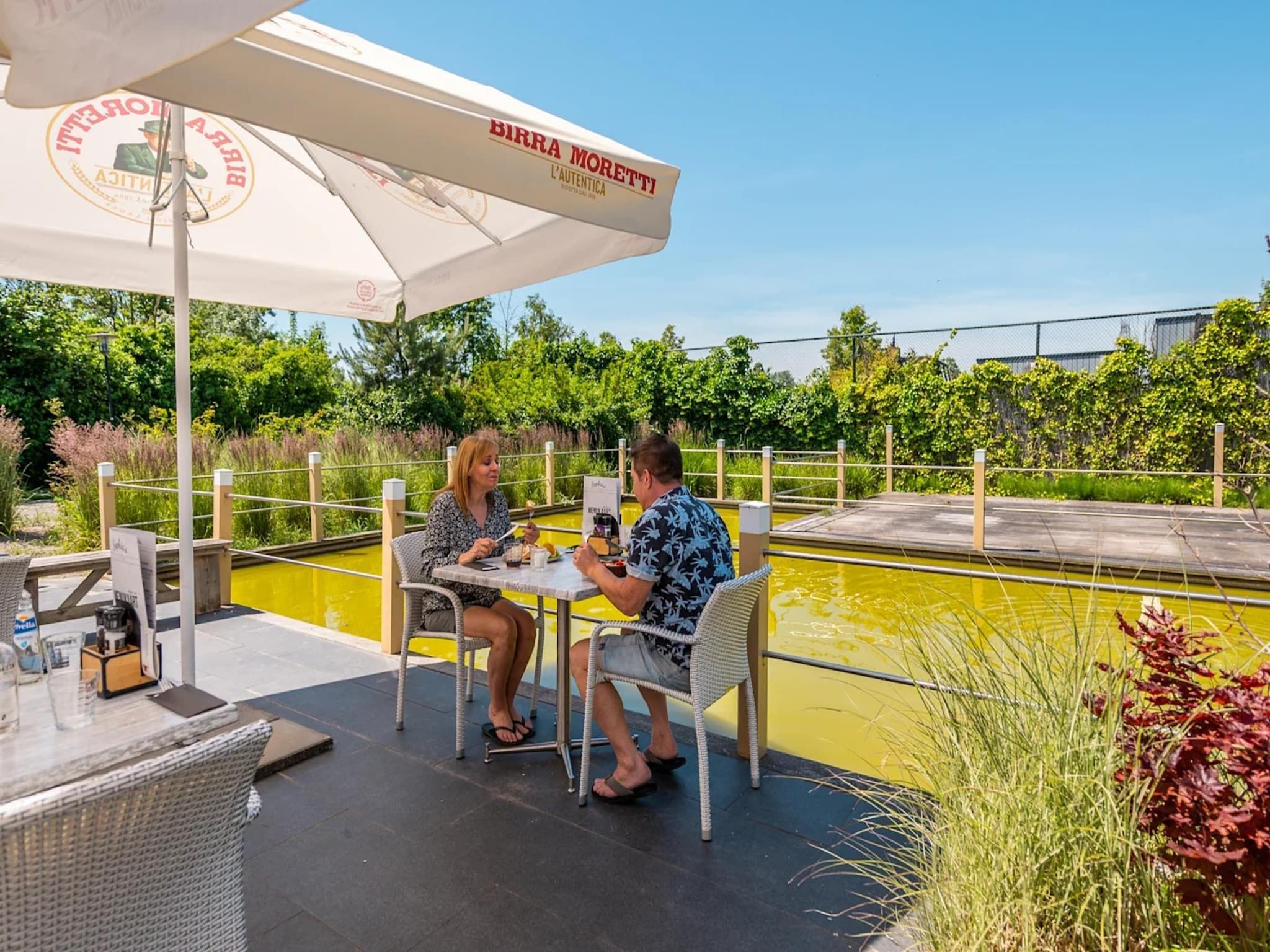 Parkfaciliteiten bij Veranda 4 in Breskens