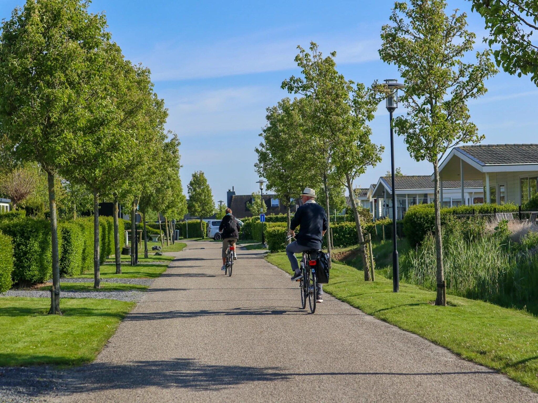 Parkfaciliteiten bij Veranda 4 in Breskens
