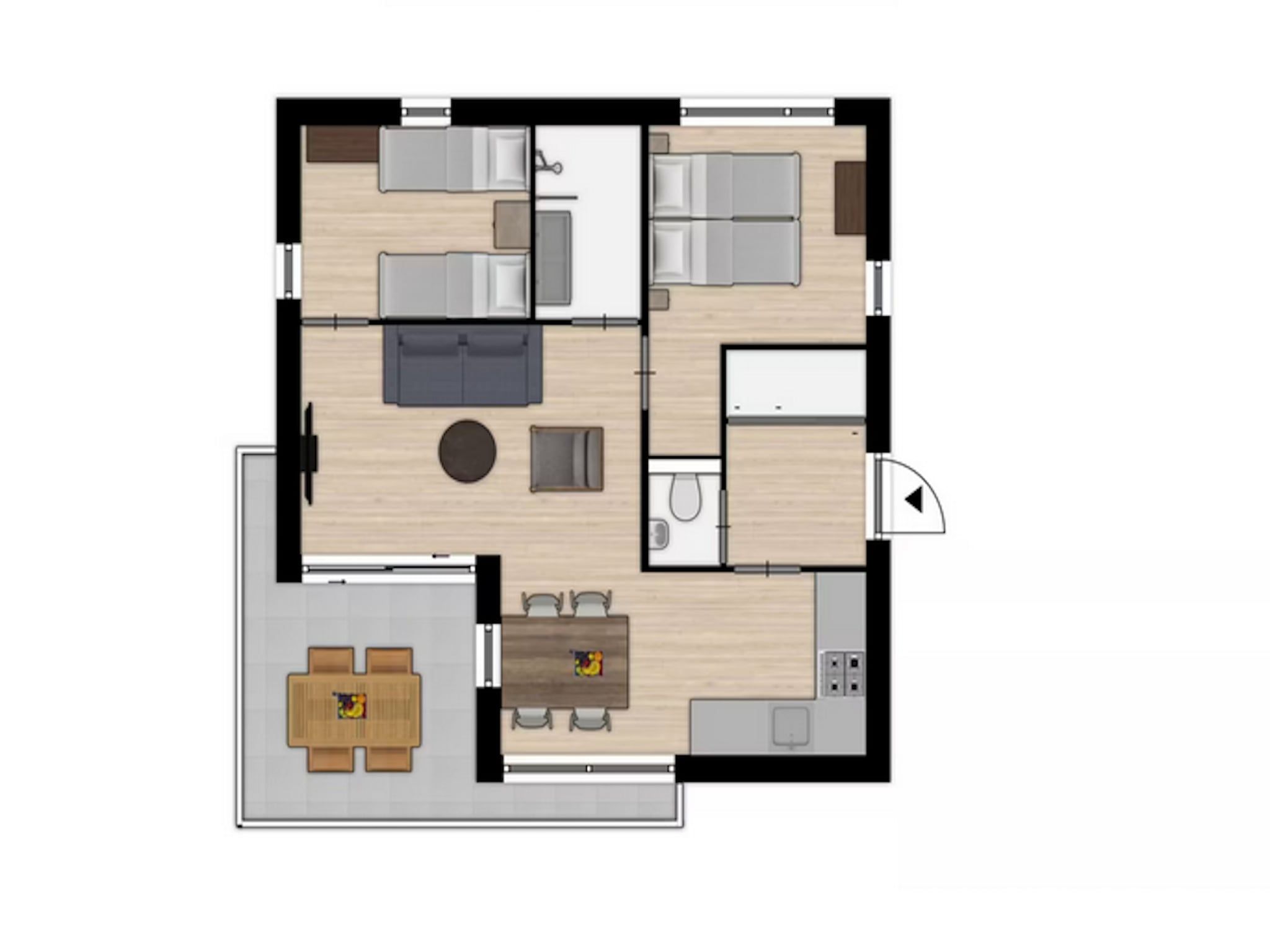 Voorzieningen bij Vakantiepark Zeebad 11 in Breskens