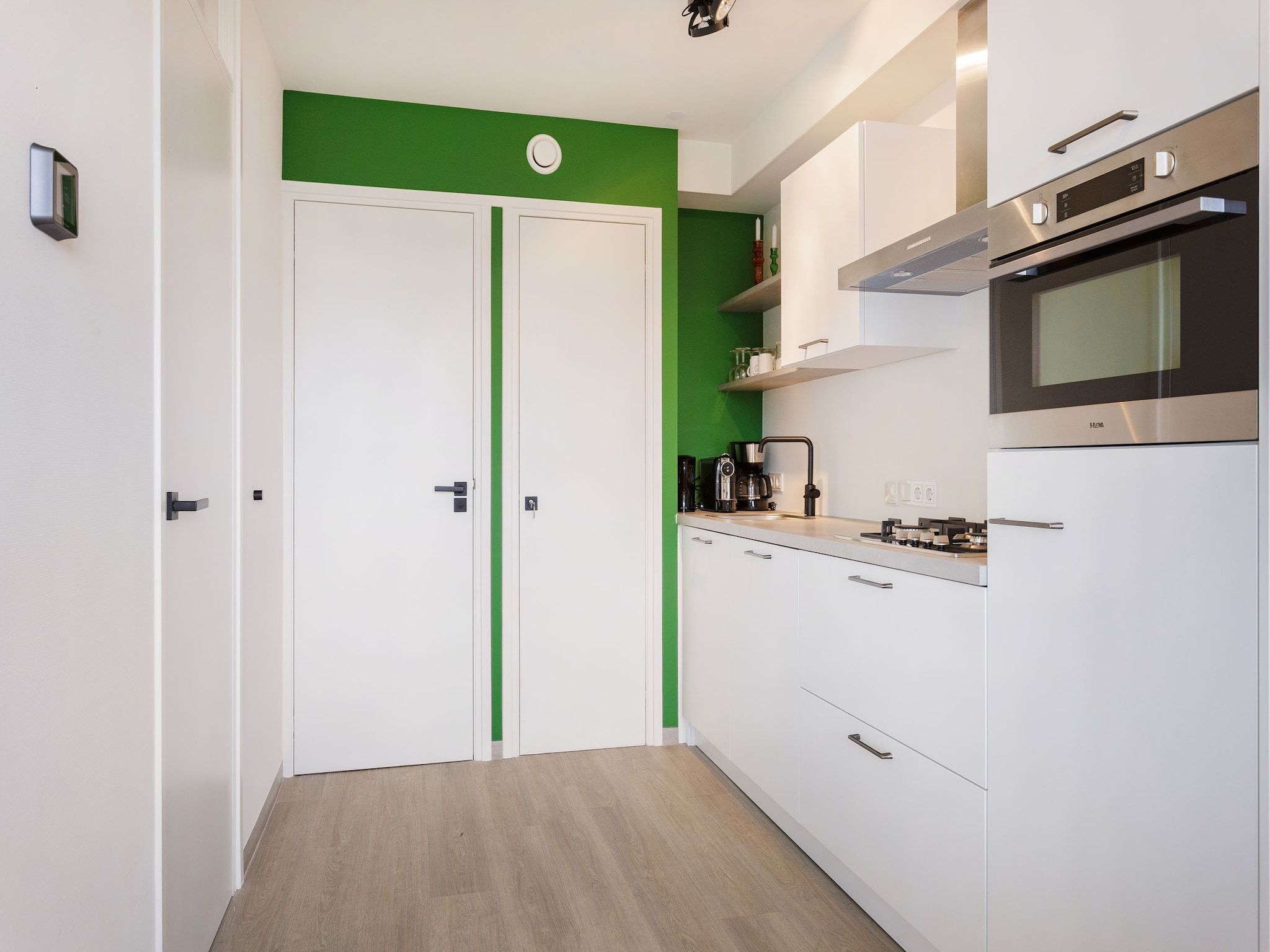 De keuken van Paviljoenwei 12-24 - begane grond in Offingawier