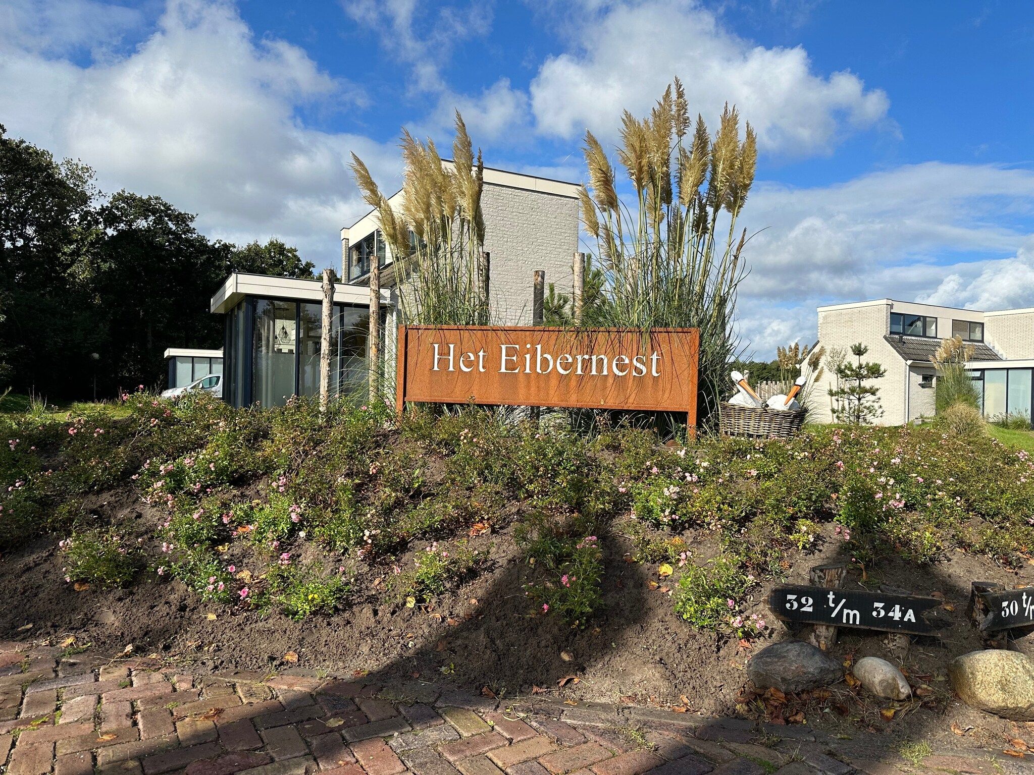 Parkfaciliteiten bij Vakantiepark 't Eibernest Texel 5 in De Cocksdorp