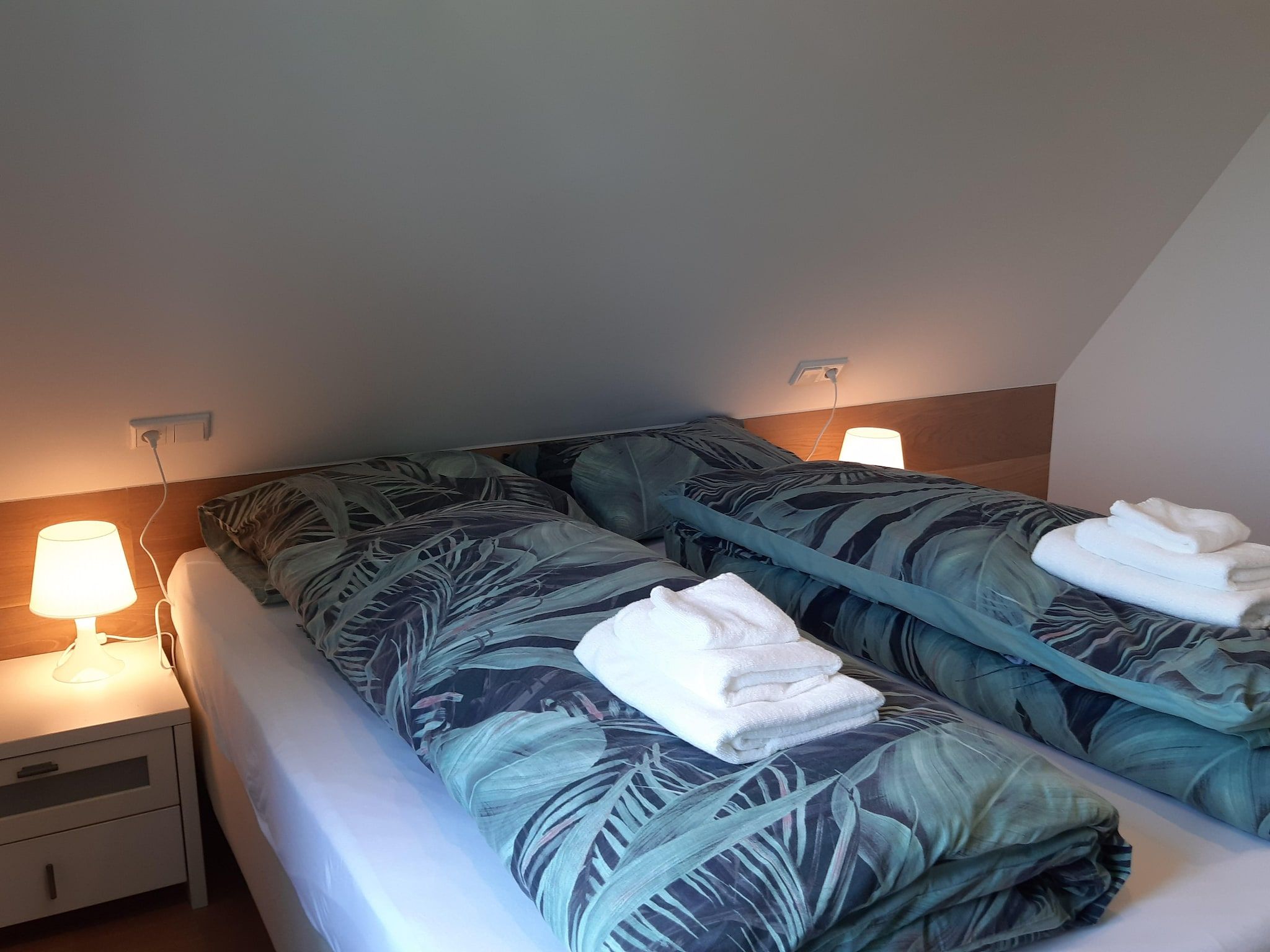 Een slaapkamer van Vakantiehuis DJEZ in Tuitjenhorn