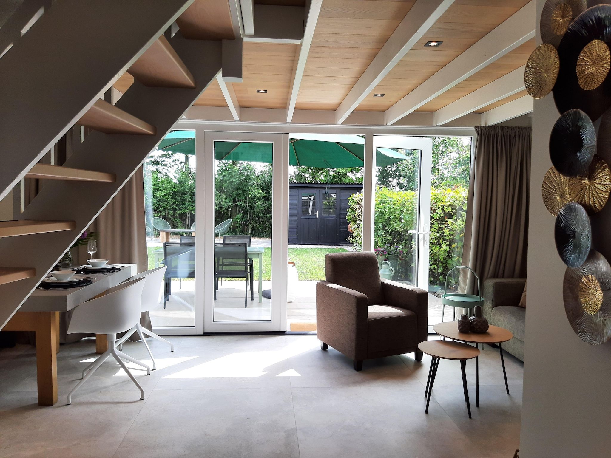 Het uitzicht vanaf Vakantiehuis DJEZ in Tuitjenhorn