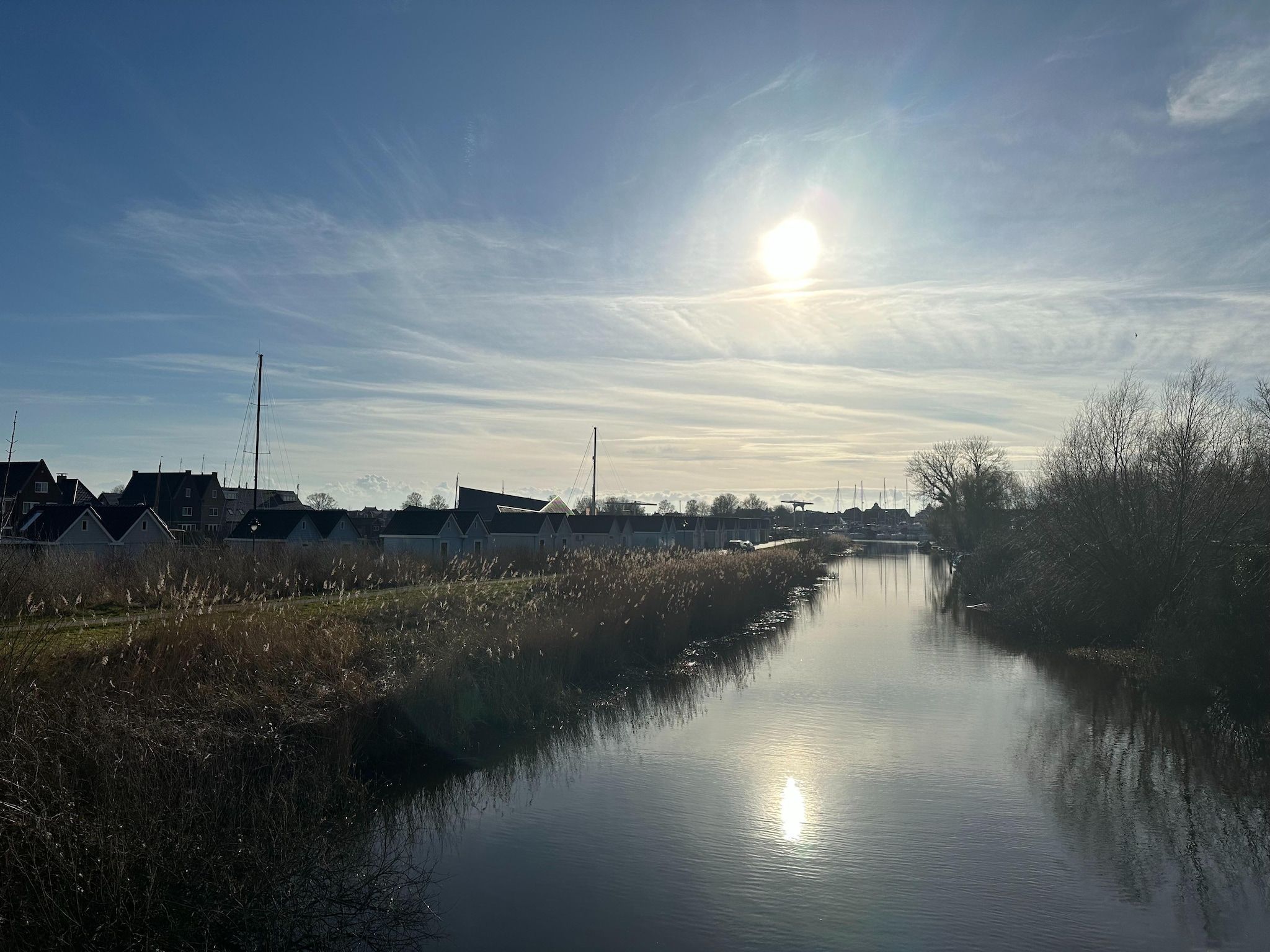 De omgeving van Luxe villa aan het water in Stavoren