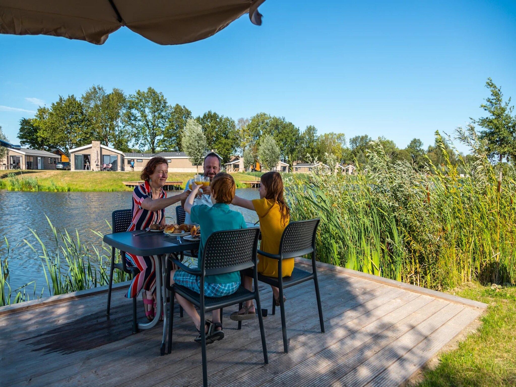 Het uitzicht vanaf Velthorst 4 in Kampen