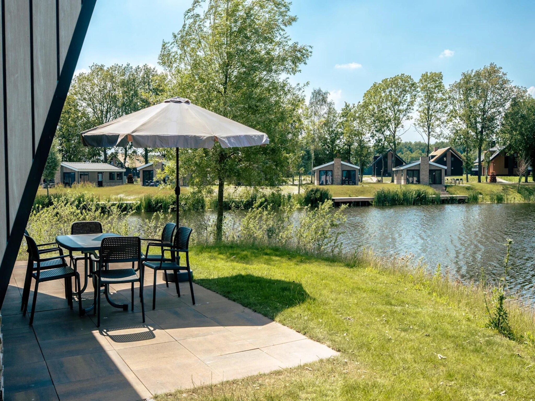 Het uitzicht vanaf Velthorst 4 in Kampen