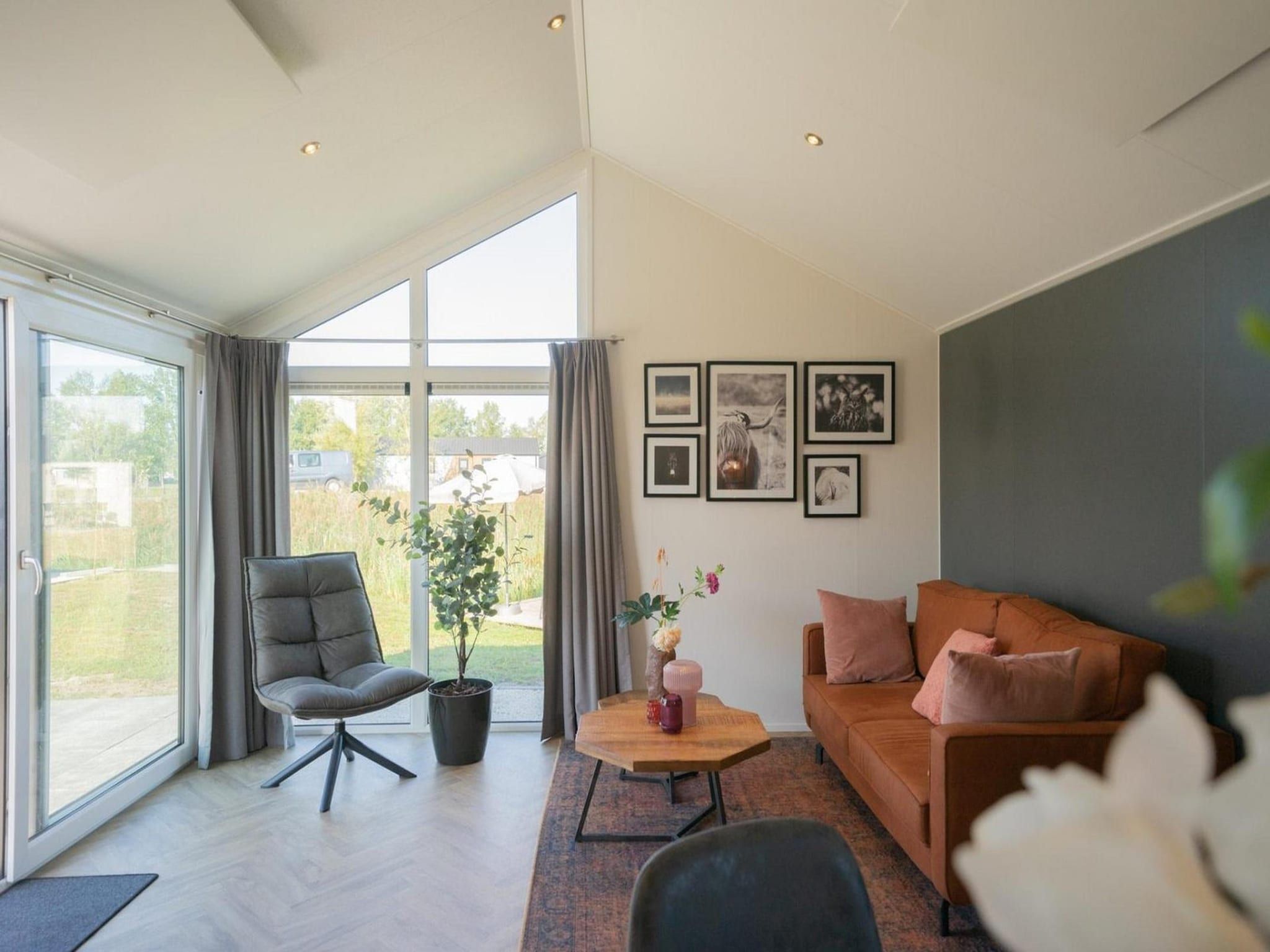 De woonkamer van Velthorst 4 in Kampen