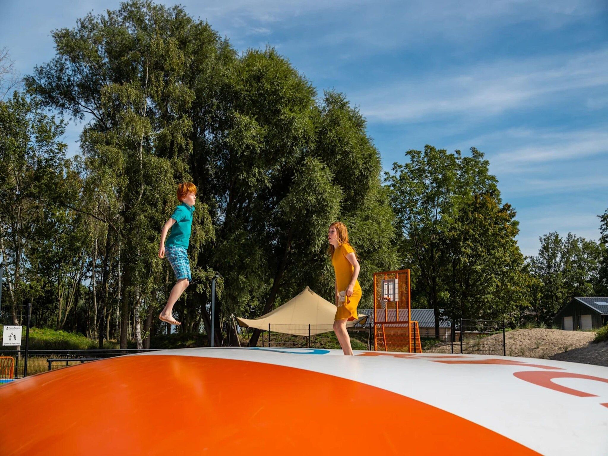 Parkfaciliteiten bij Just Nature 4 in Kampen