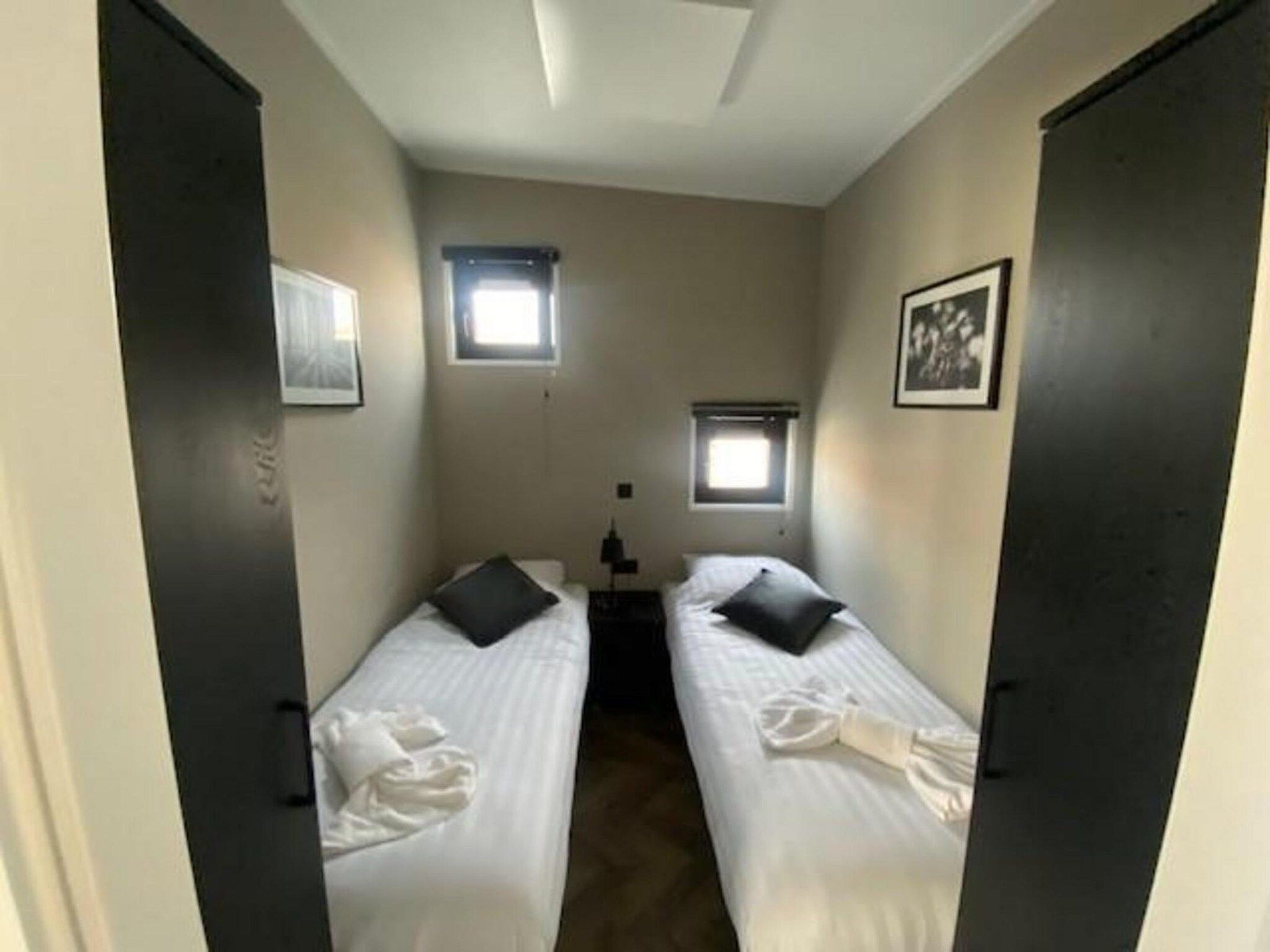Een slaapkamer van Just Nature 4 in Kampen