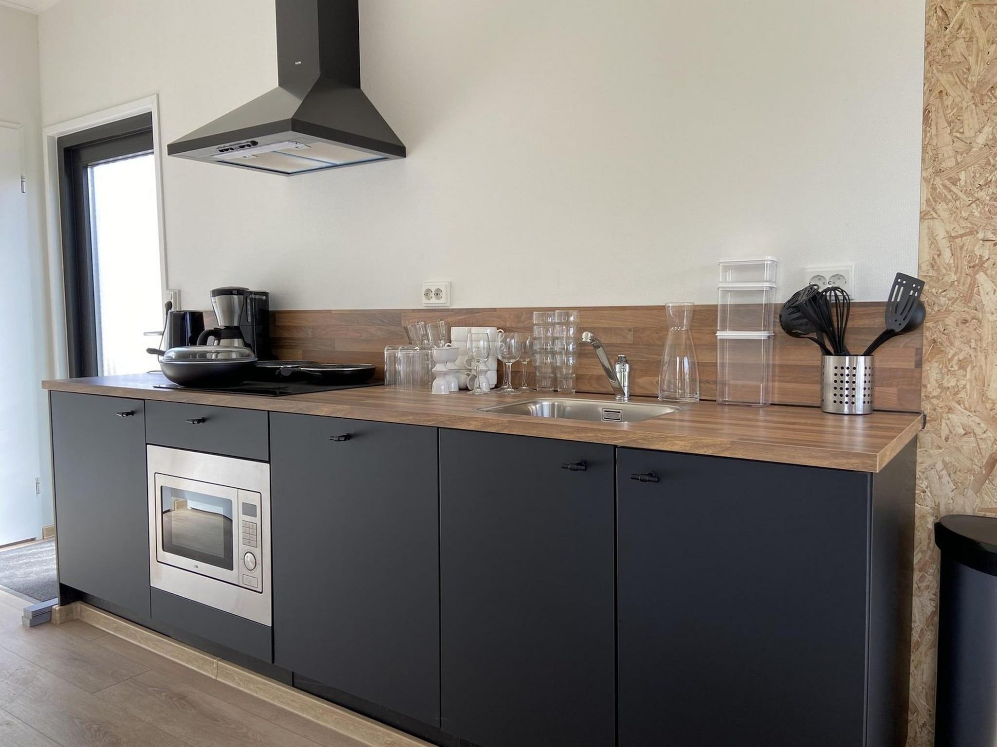 De keuken van Just Nature Light 4 in Kampen