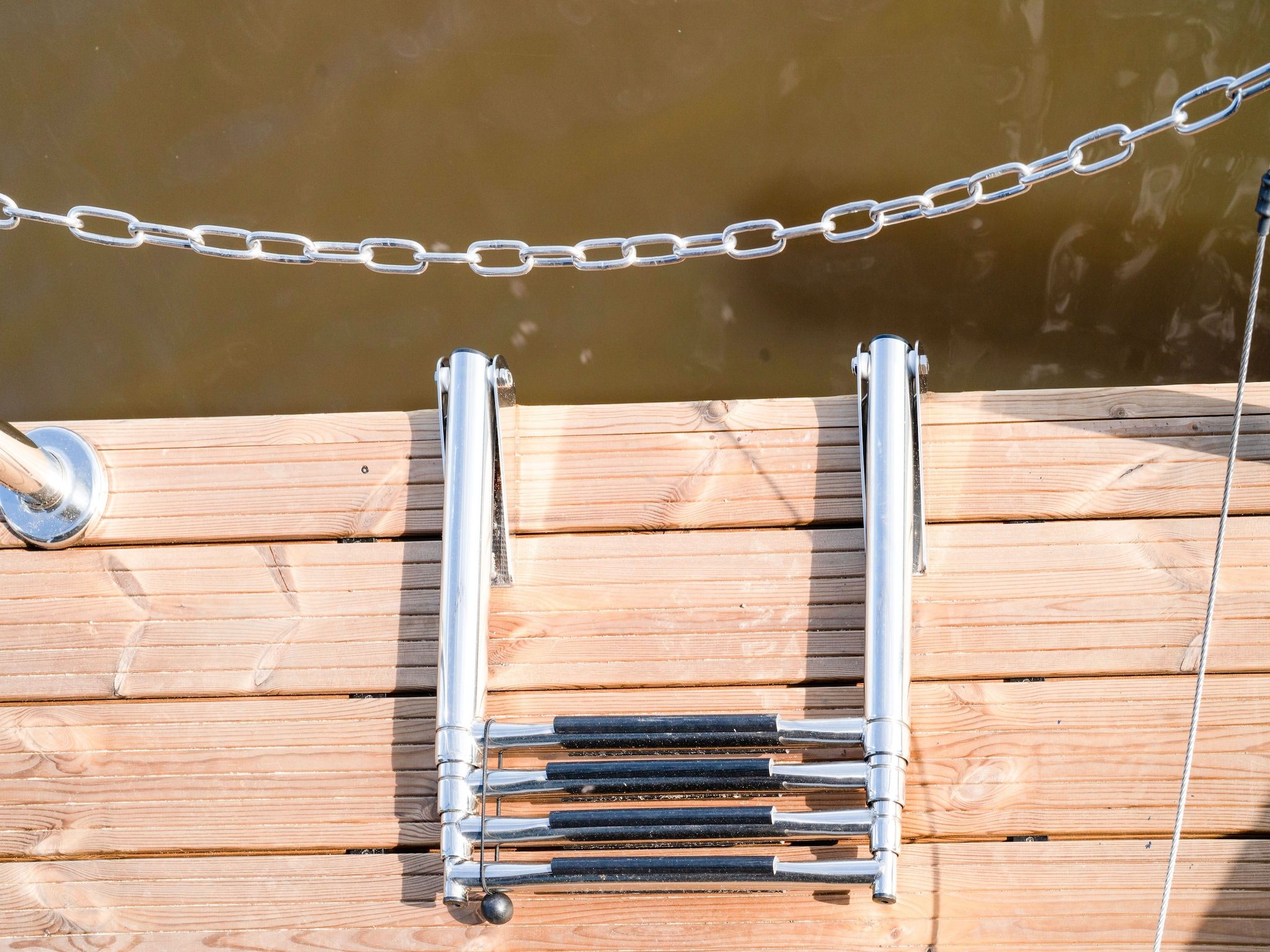 De omgeving van La Belle Vie in Volendam