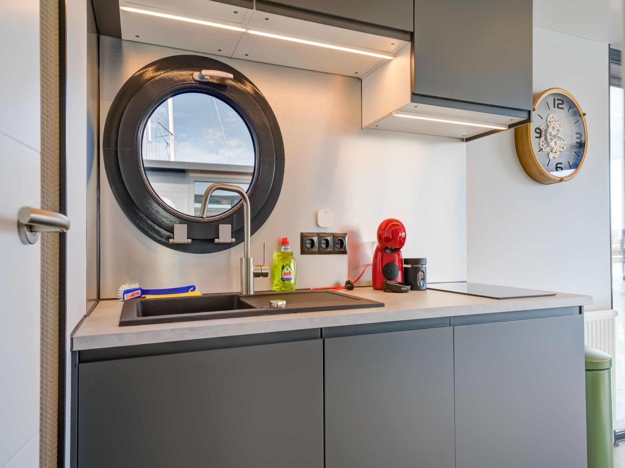 De keuken van La Belle Vie in Volendam