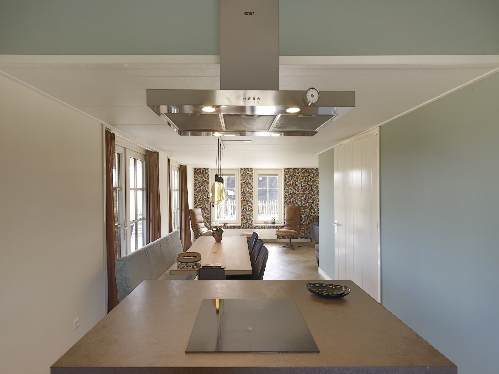 De woonkamer van Recreatiepark Wiringherlant - Wiringher Villa 23 in Hippolytushoef