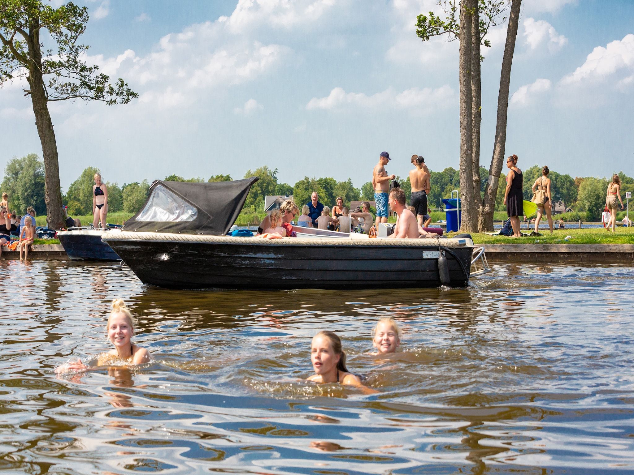 Parkfaciliteiten bij Vakantiepark Giethoorn 8 in Giethoorn
