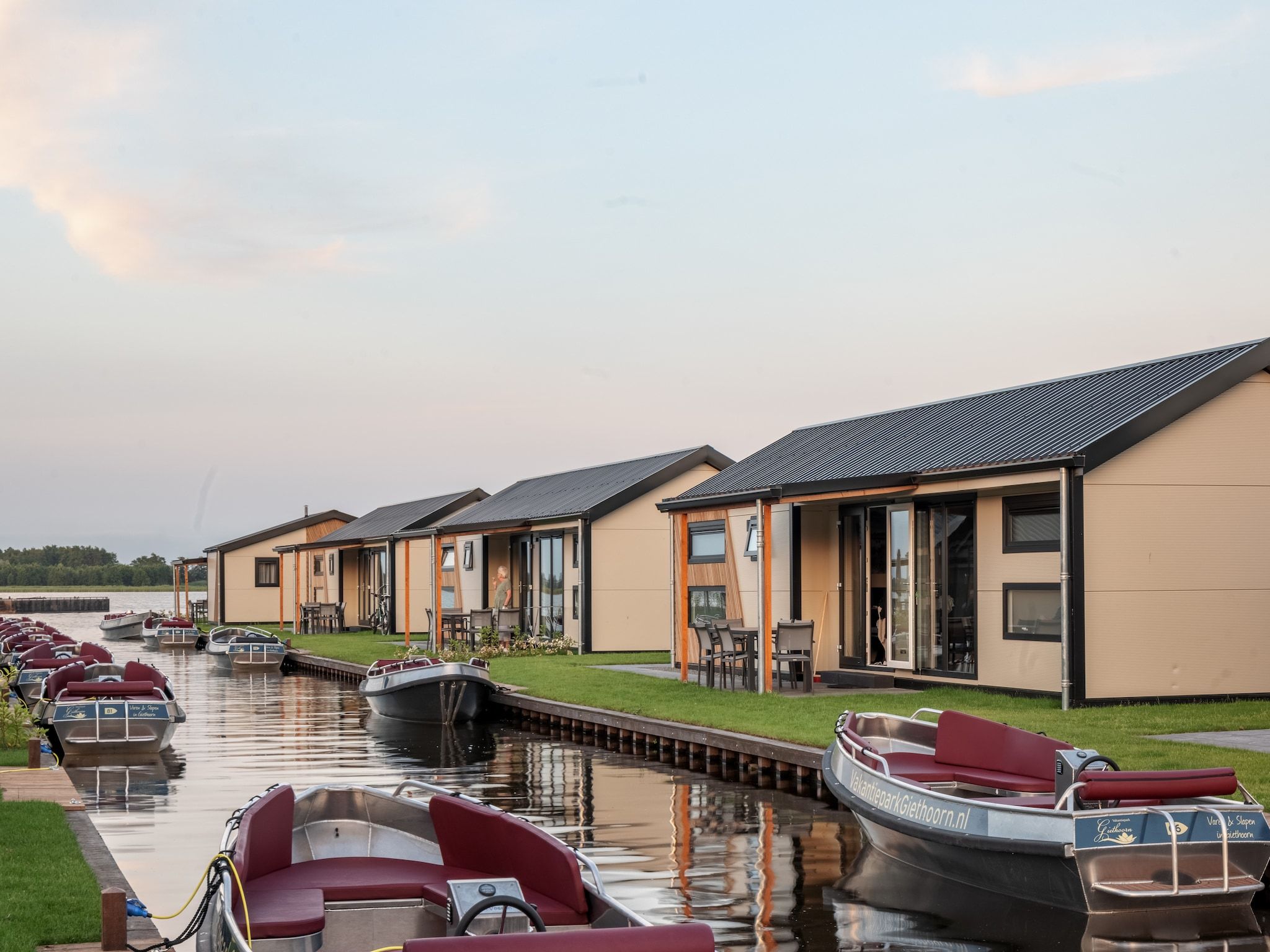 Parkfaciliteiten bij Vakantiepark Giethoorn 9 in Giethoorn