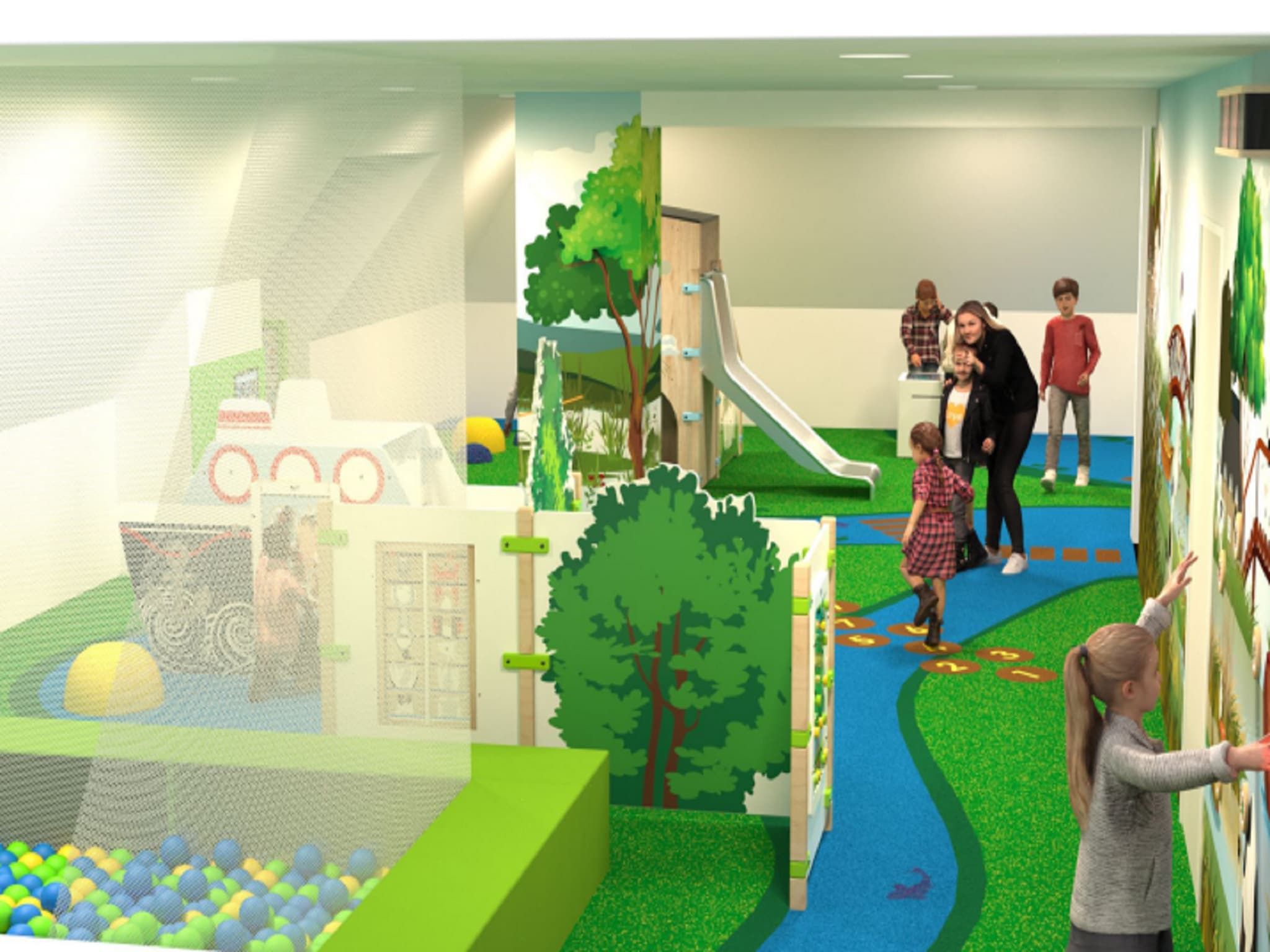 Parkfaciliteiten bij Vakantiepark Giethoorn 9 in Giethoorn