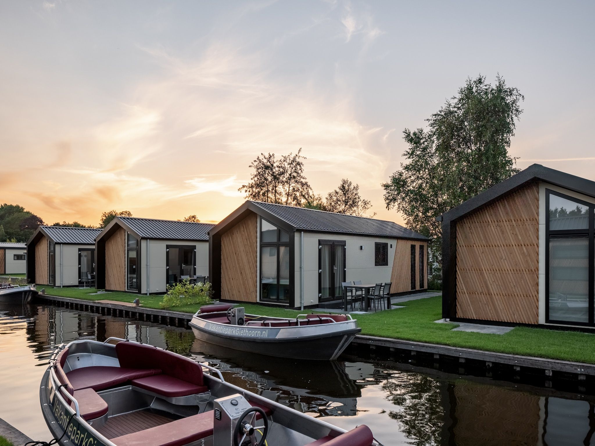 Parkfaciliteiten bij Vakantiepark Giethoorn 10 in Giethoorn