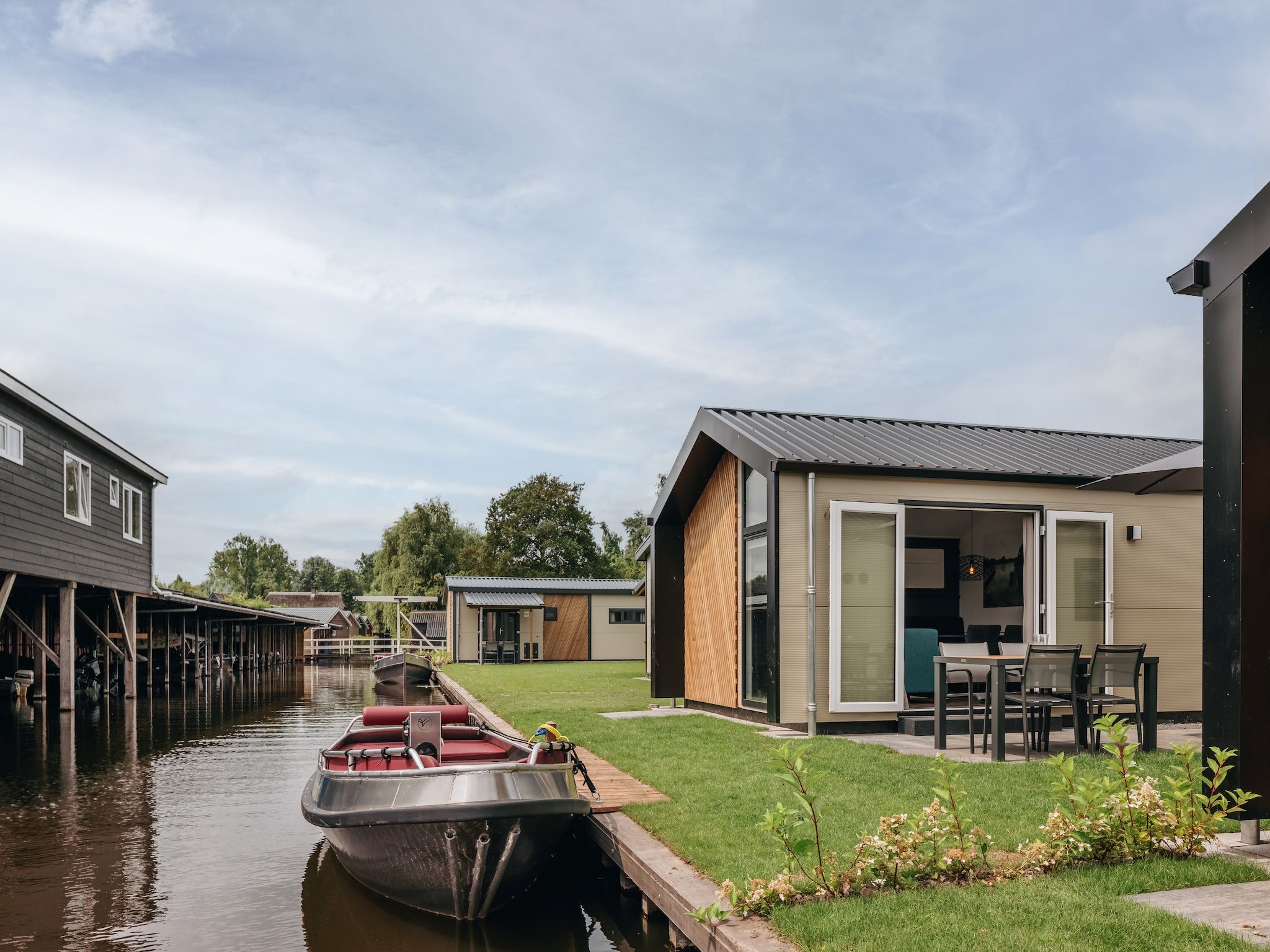 Parkfaciliteiten bij Vakantiepark Giethoorn 12 in Giethoorn