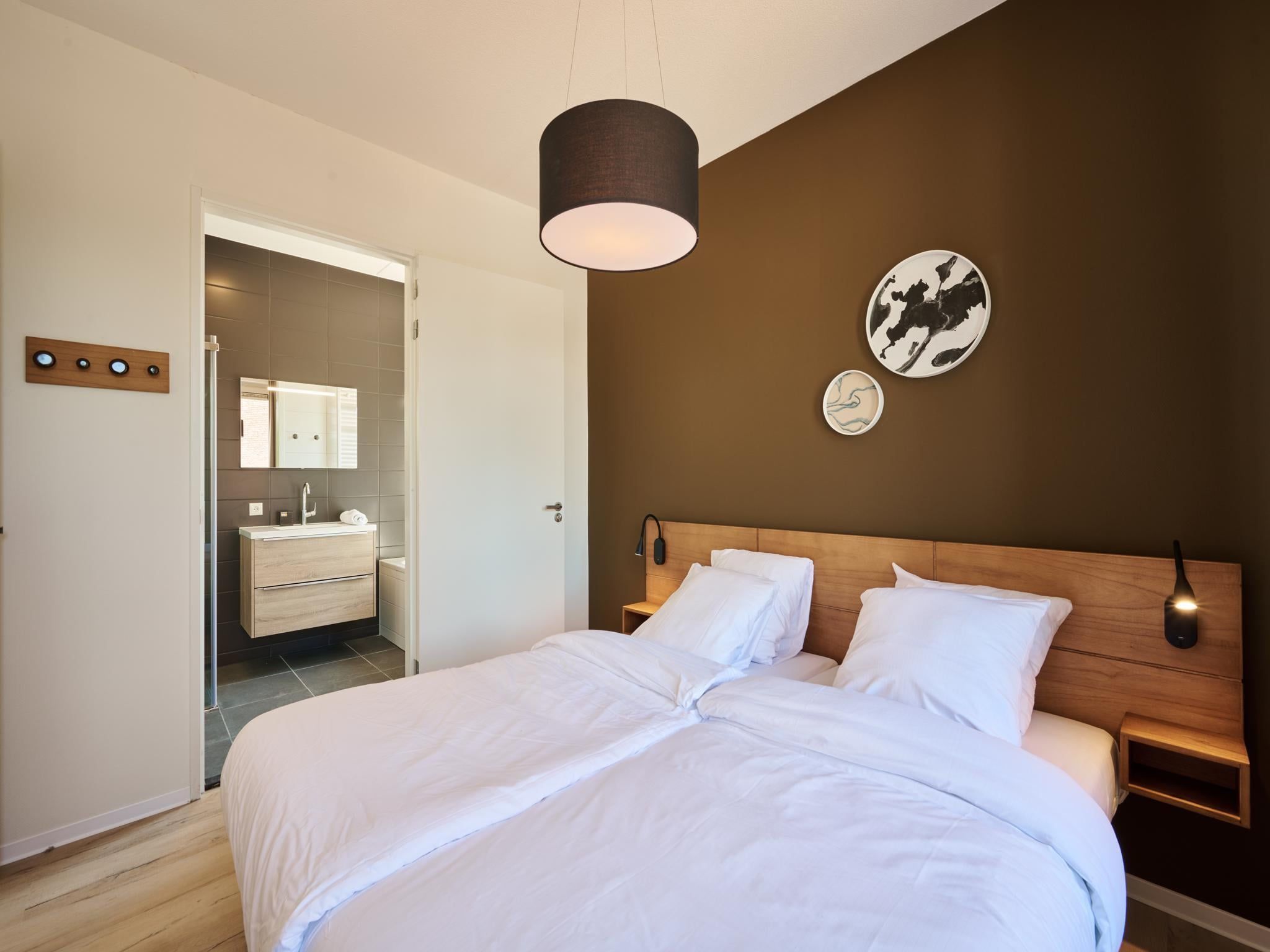 Een slaapkamer van Resort Maastricht 34 in Maastricht
