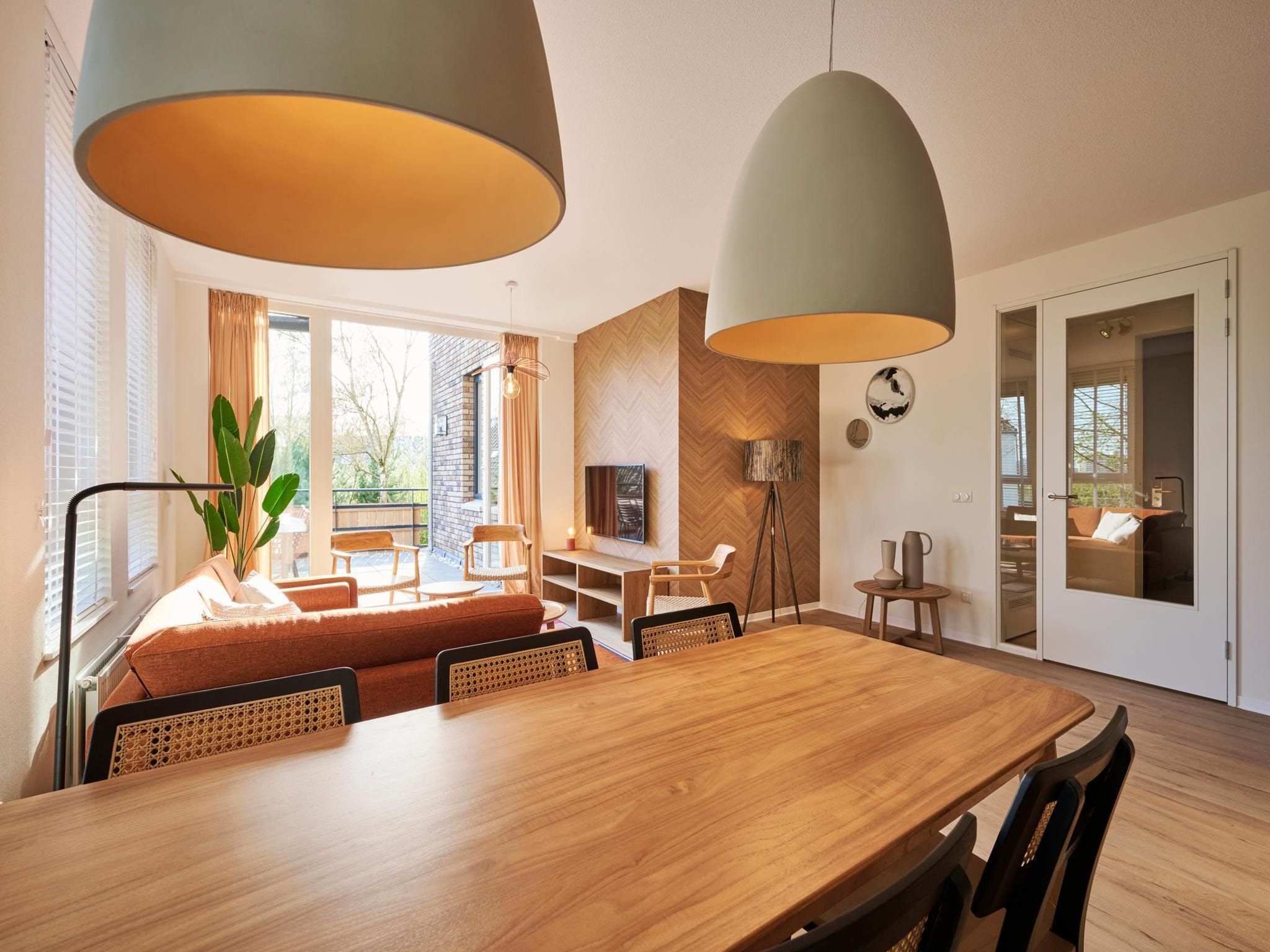 De eetkamer van Resort Maastricht 35 in Maastricht