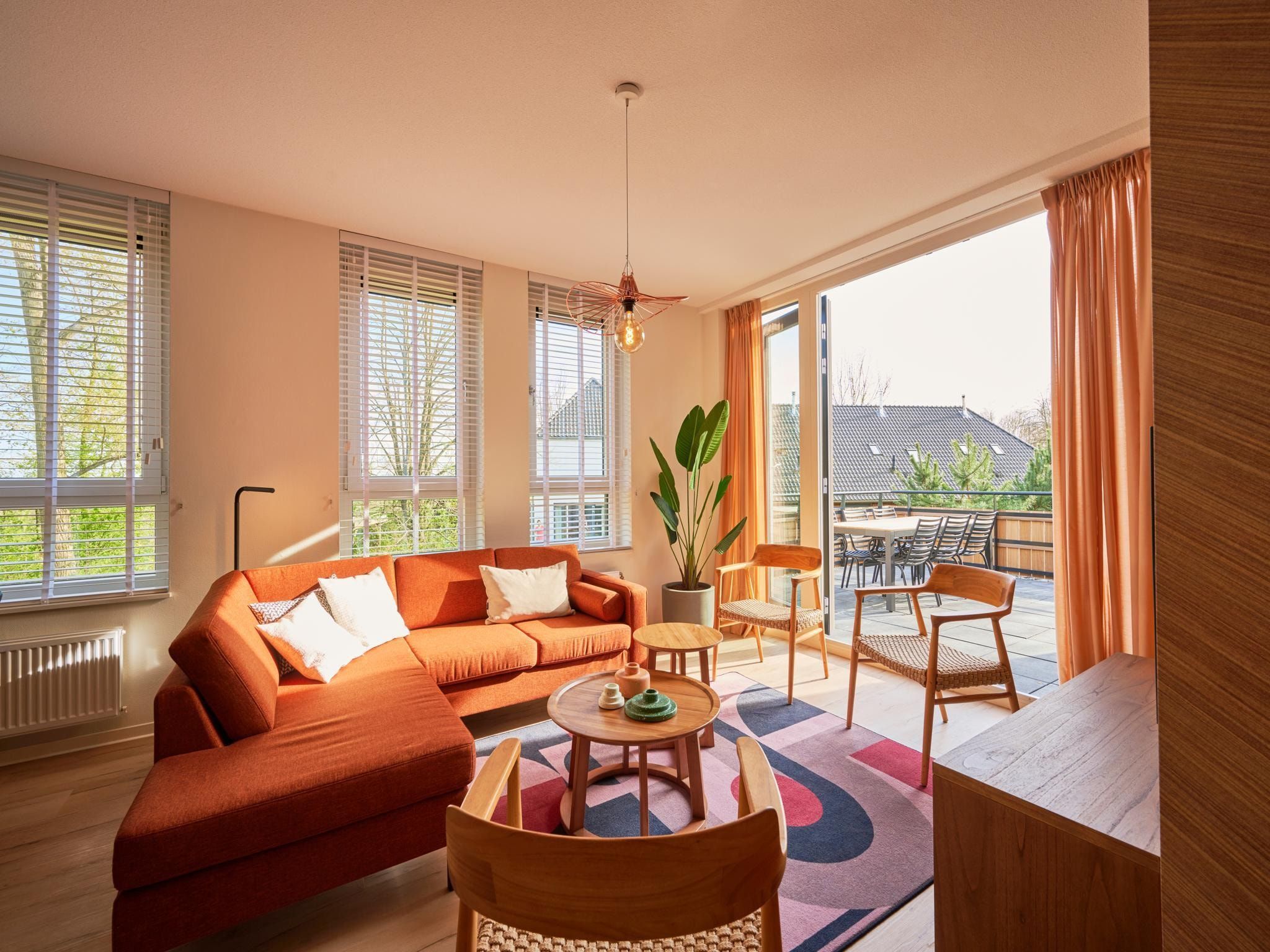 De woonkamer van Resort Maastricht 35 in Maastricht