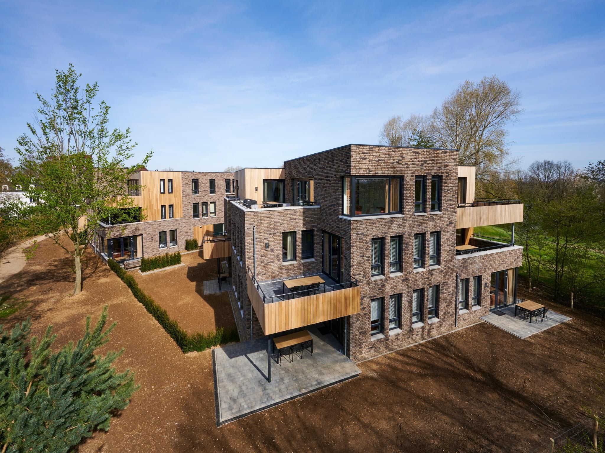 De buitenkant van Resort Maastricht 35 in Maastricht