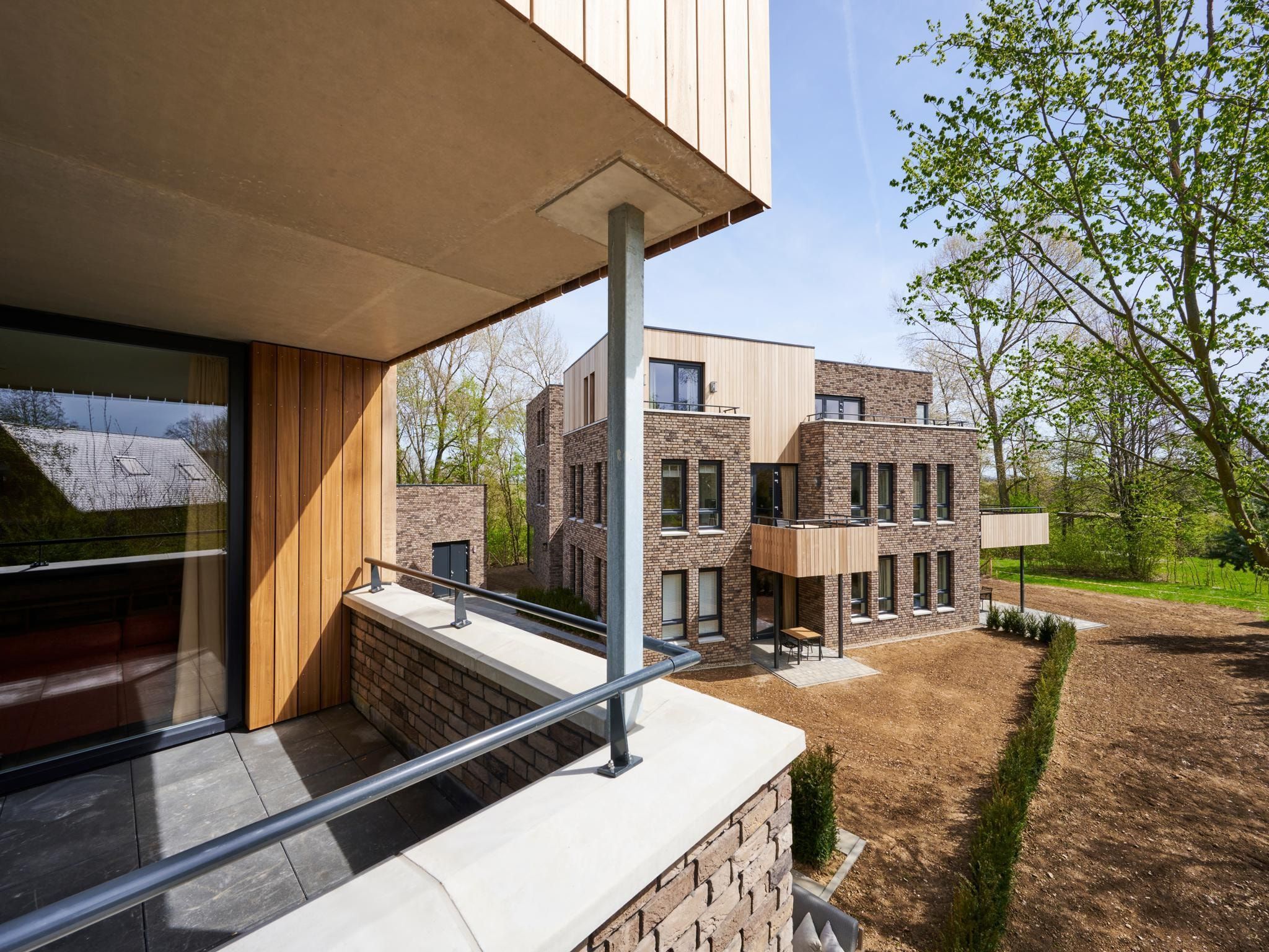 De buitenkant van Resort Maastricht 35 in Maastricht