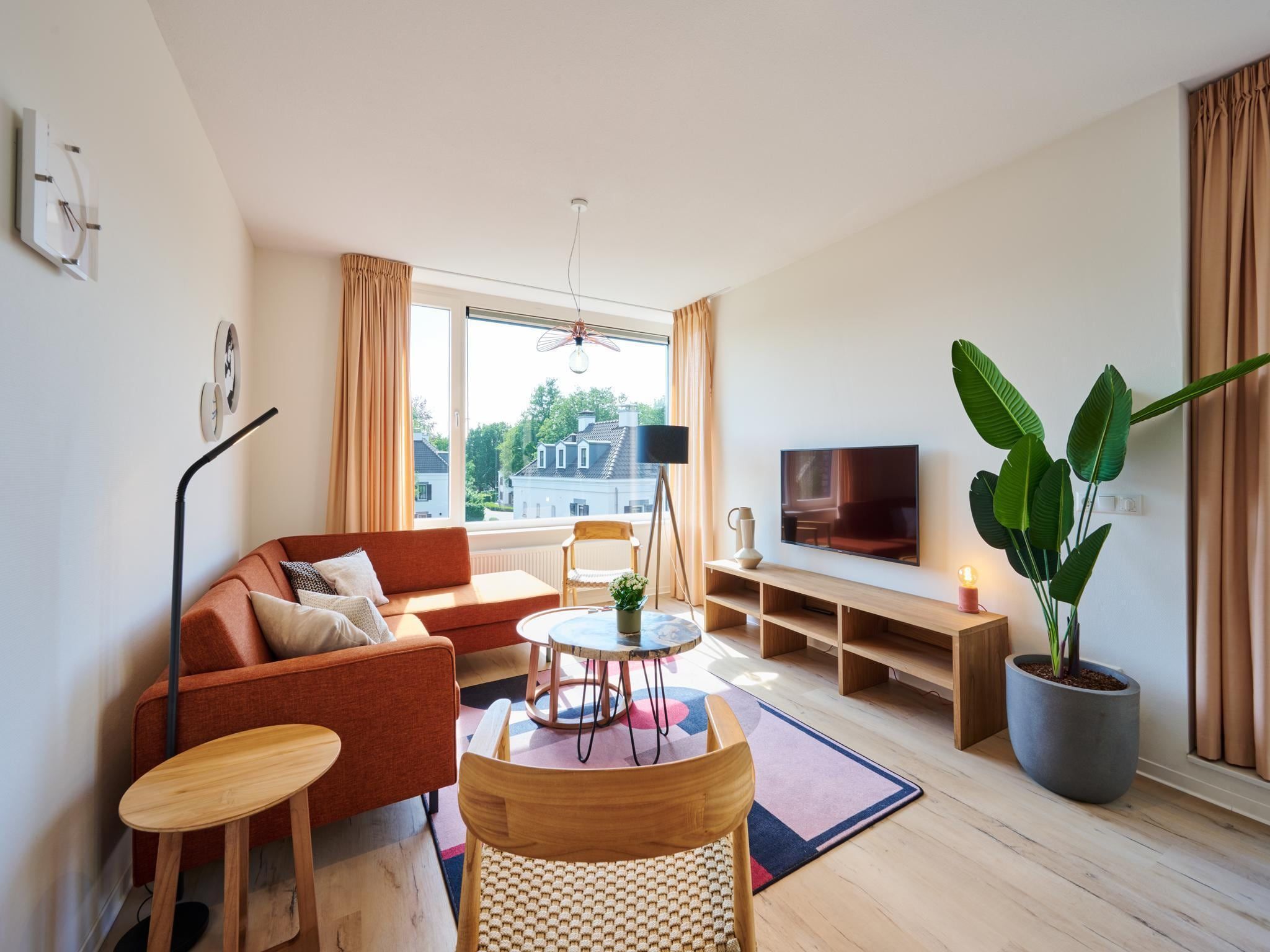 De woonkamer van Resort Maastricht 37 in Maastricht