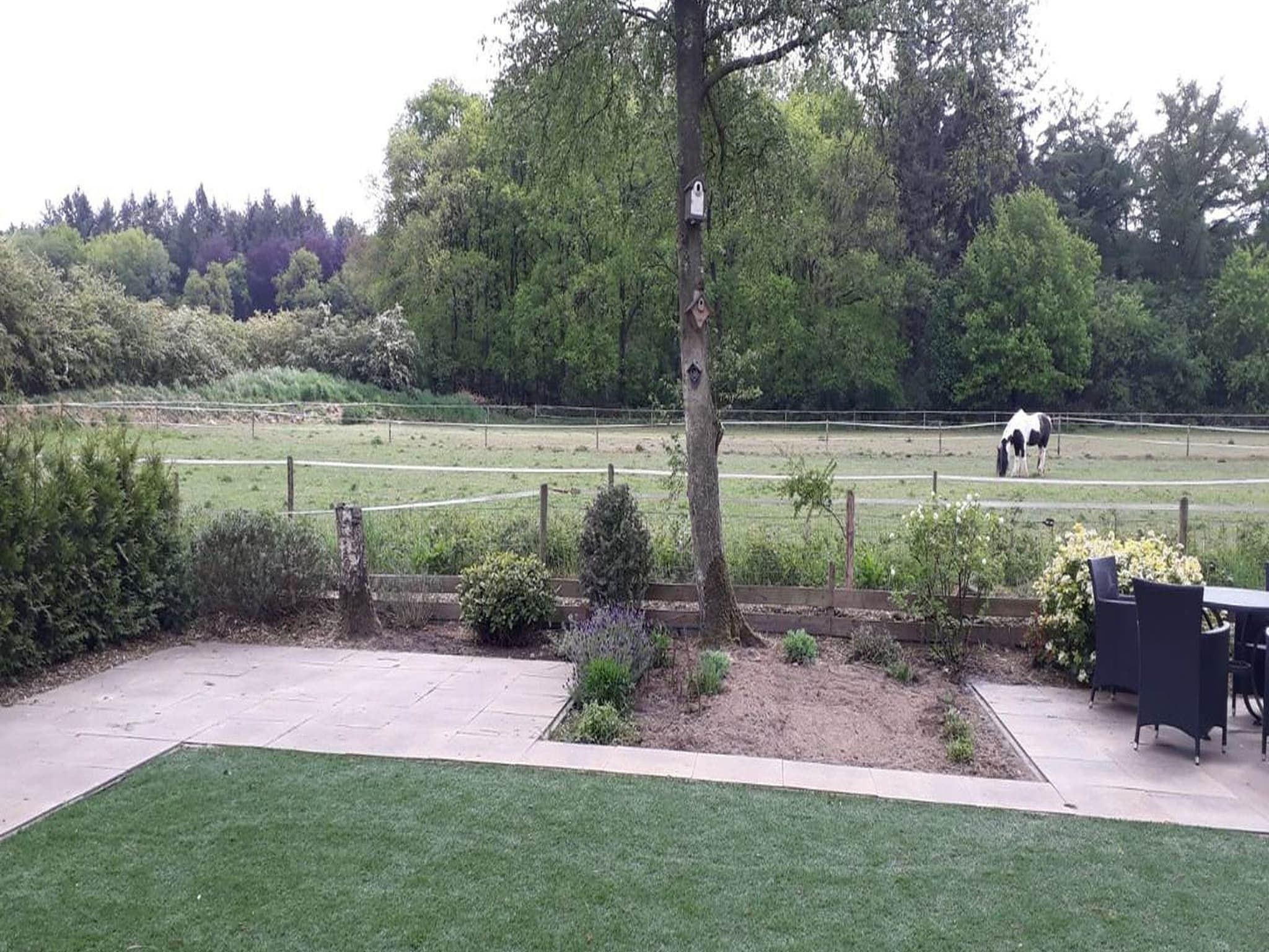 Het uitzicht vanaf Koperwiek in Garderen