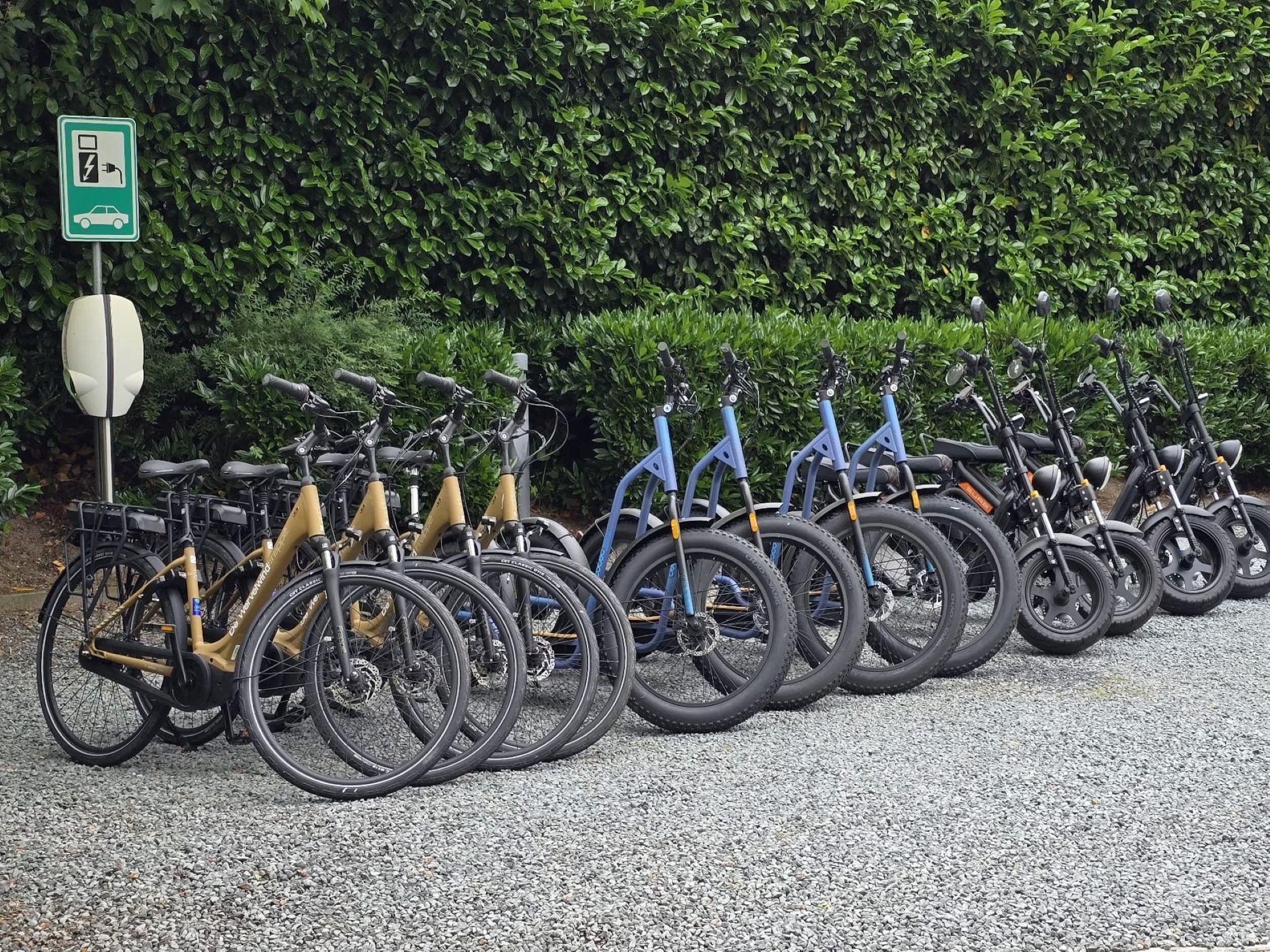 Parkfaciliteiten bij Koperwiek in Garderen