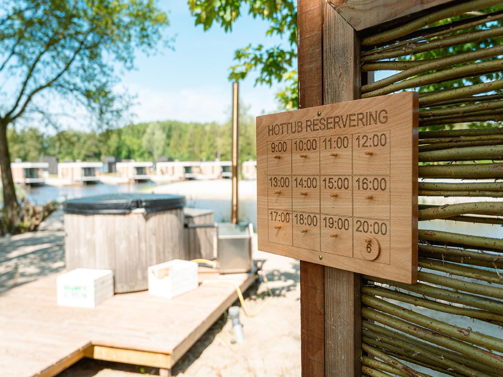 Parkfaciliteiten bij Resort de Parel 1 in Zeewolde