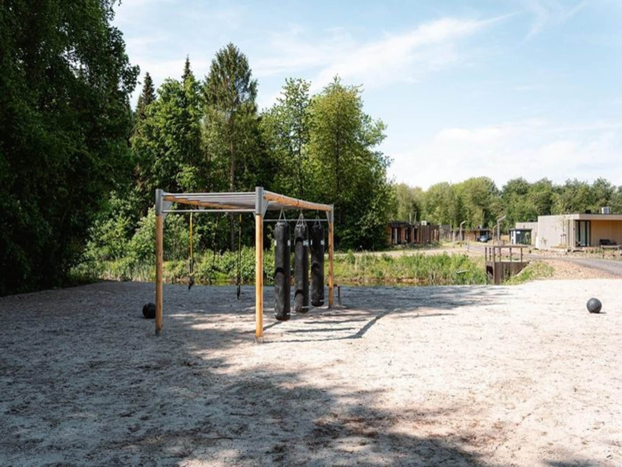 Parkfaciliteiten bij Resort de Parel 1 in Zeewolde