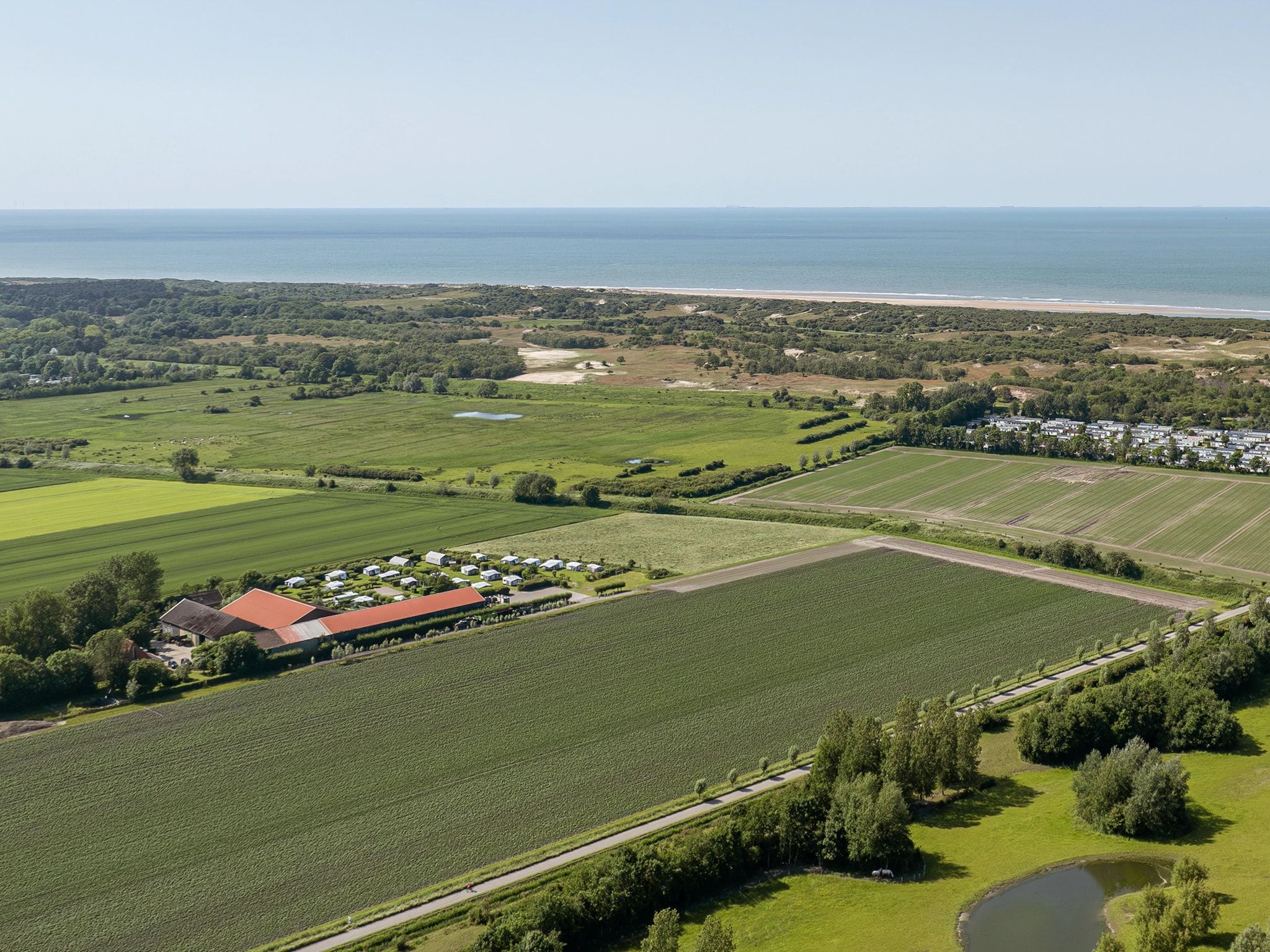 De omgeving van Appartement - Kon Emmaweg 6  Vrouwenpolder bovenapp in Vrouwenpolder
