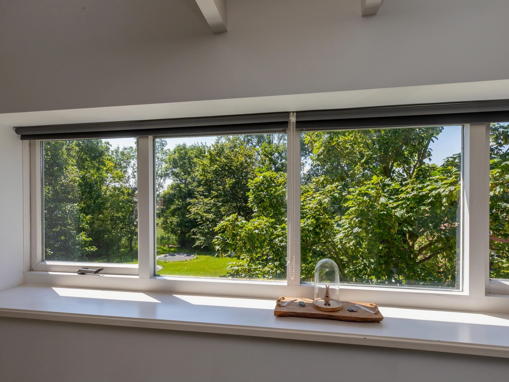 Het uitzicht vanaf Appartement - Kon Emmaweg 6  Vrouwenpolder bovenapp in Vrouwenpolder