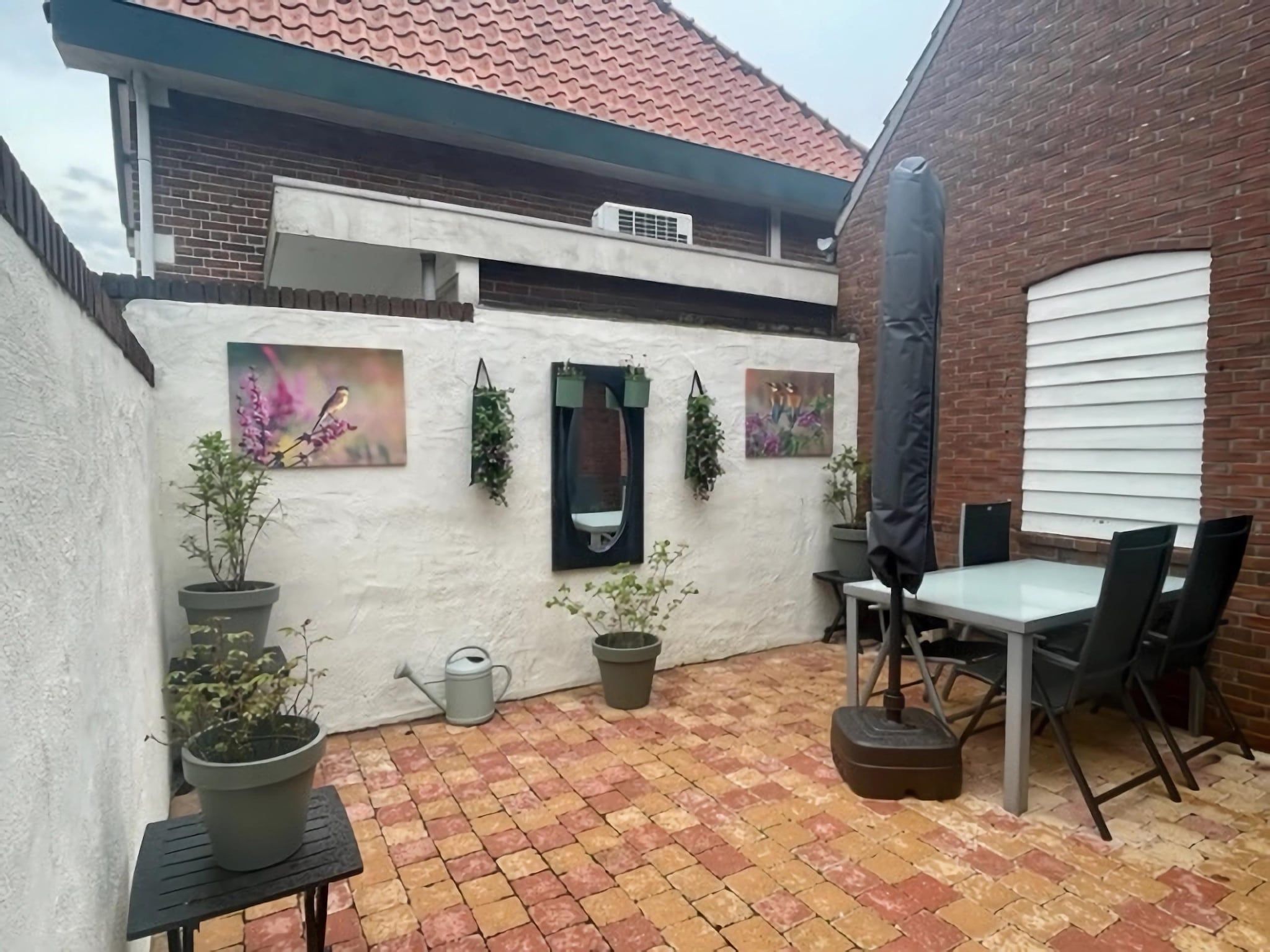 Het terras van De Mattelier in Groenlo