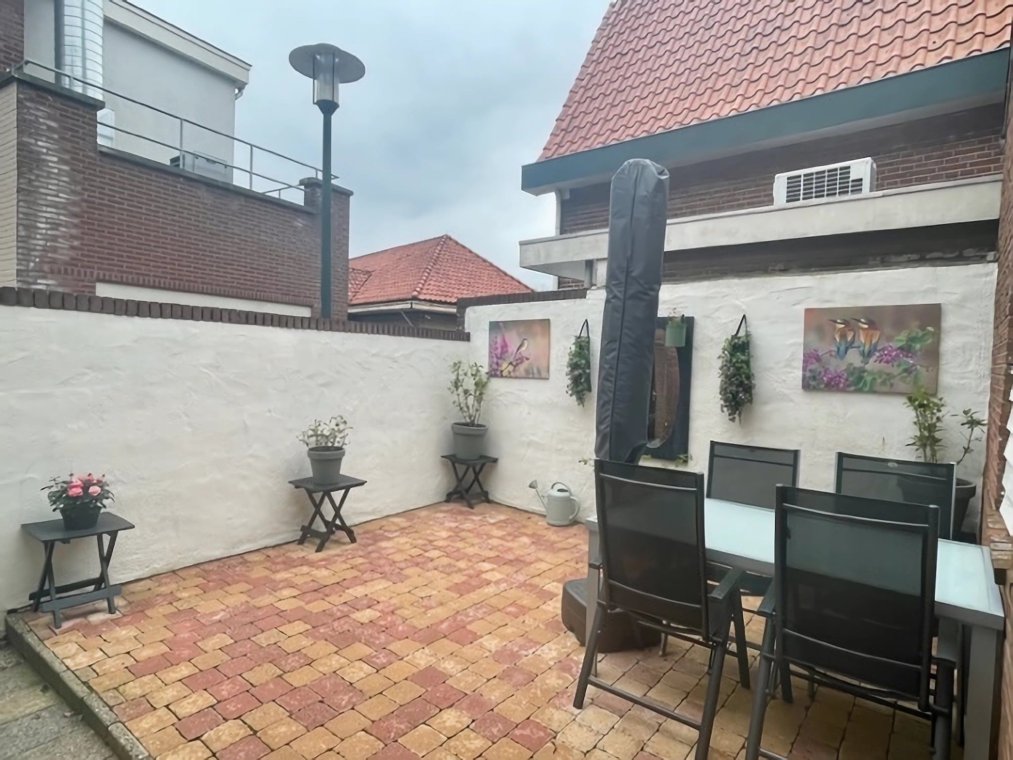 Het terras van De Mattelier in Groenlo