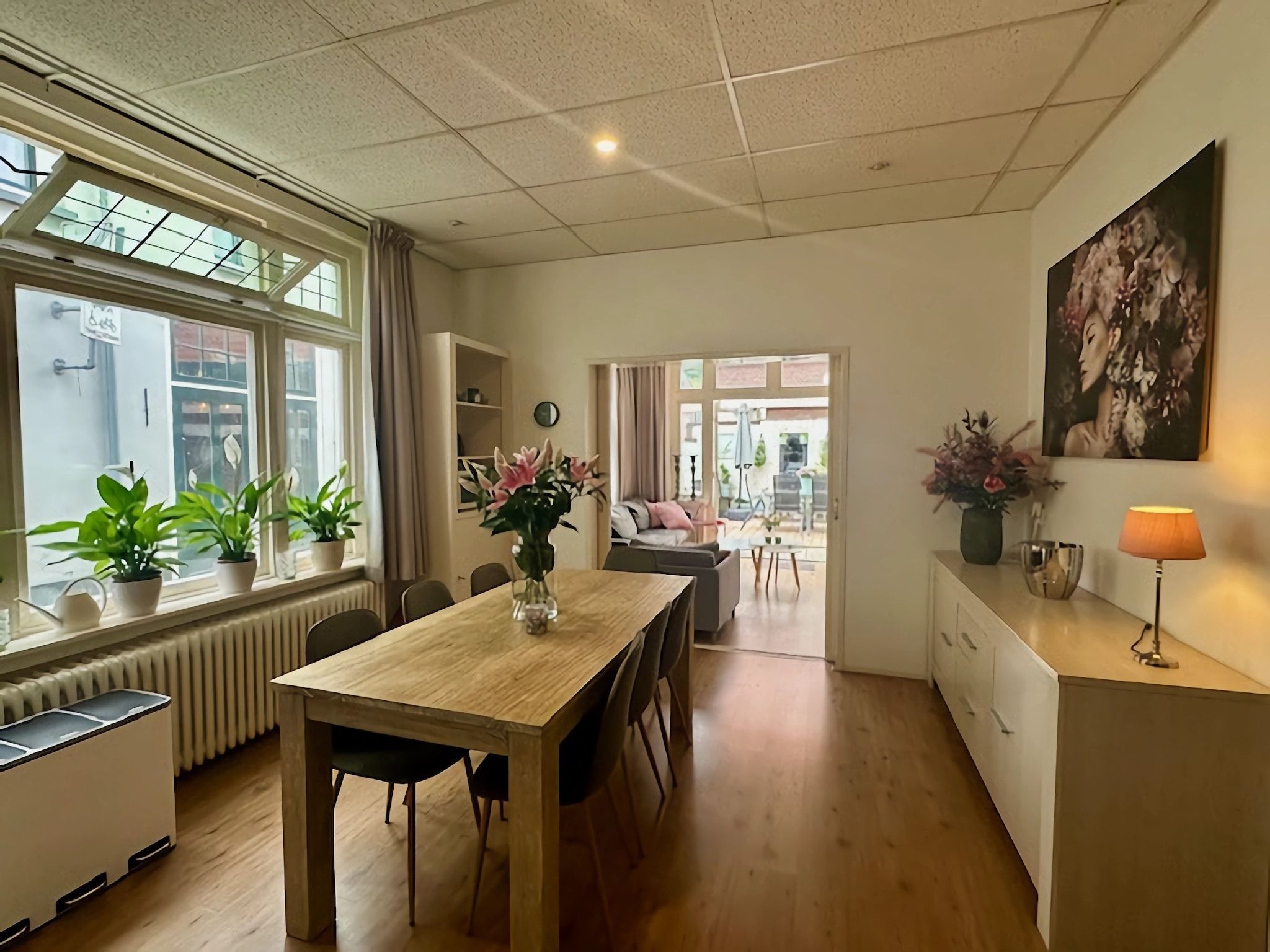 De eetkamer van De Mattelier in Groenlo