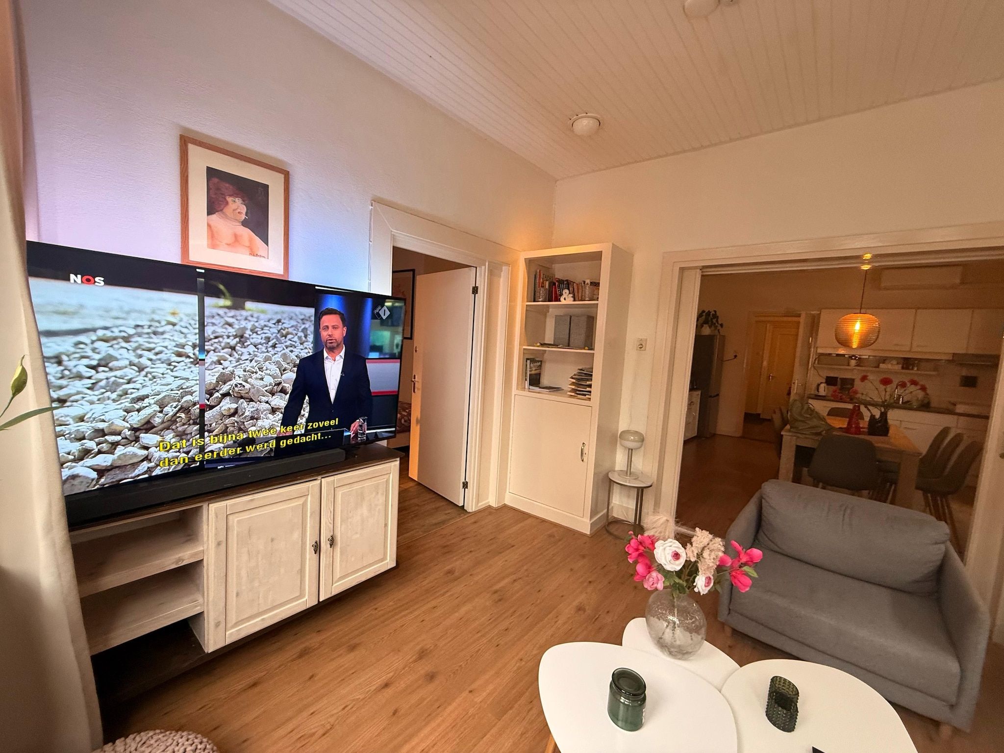 De woonkamer van De Mattelier in Groenlo