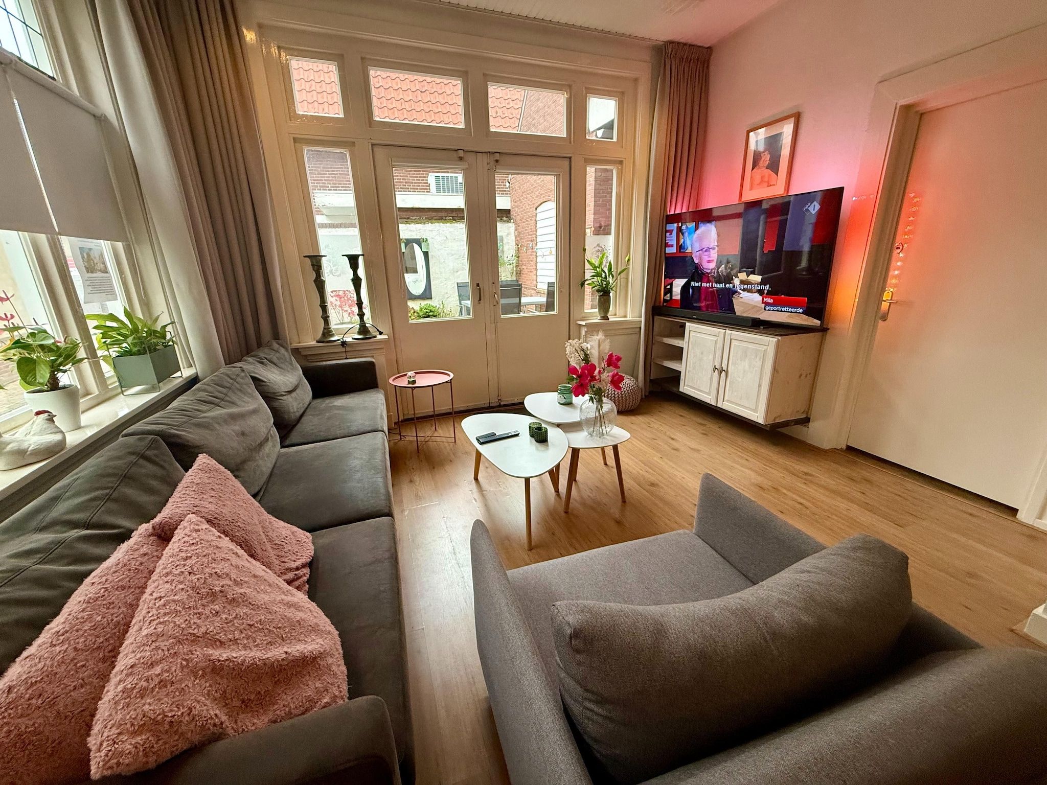 De woonkamer van De Mattelier in Groenlo