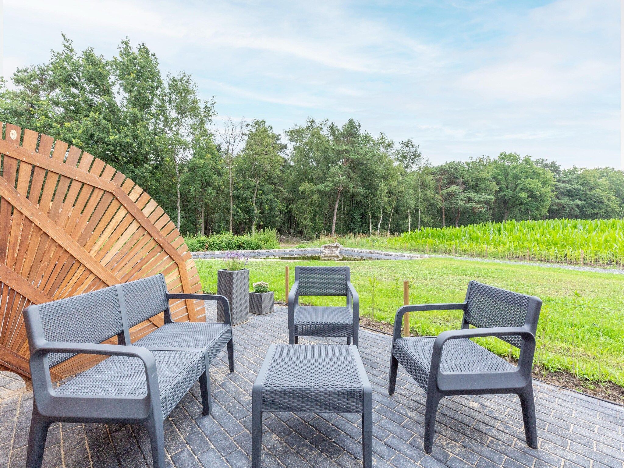 De tuin van NR 3 in Goirle