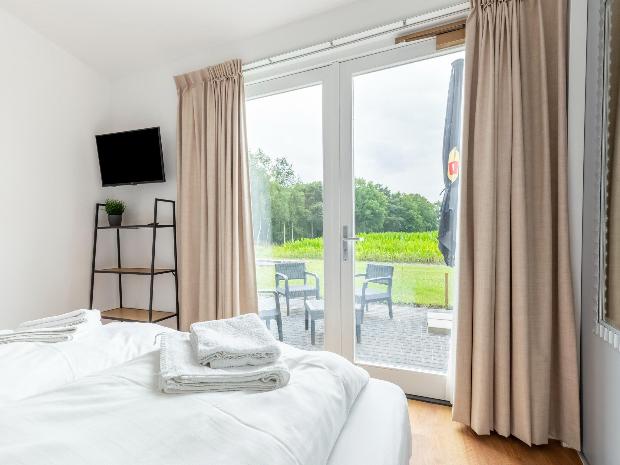 Een slaapkamer van NR 3 in Goirle