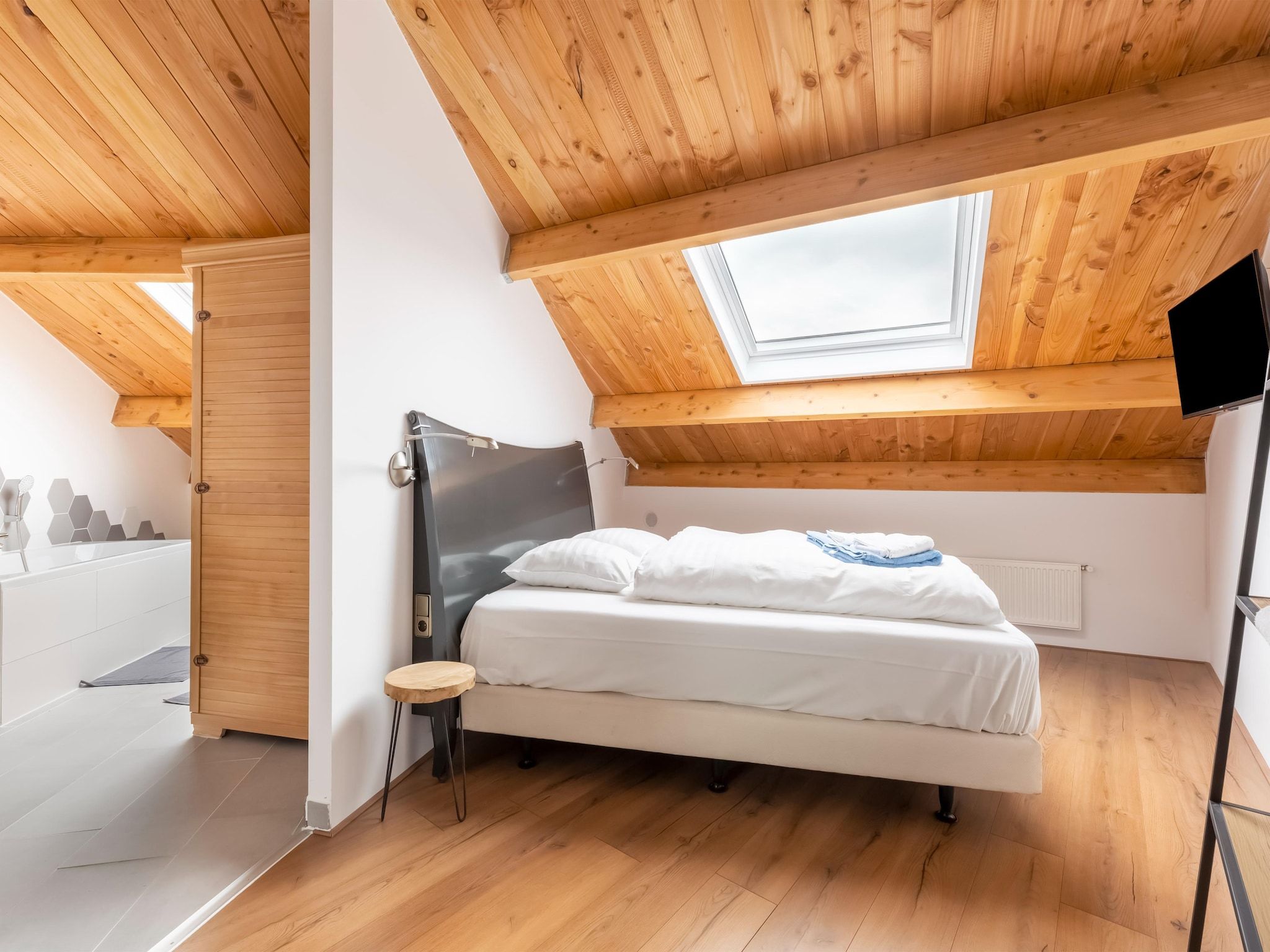 Een slaapkamer van NR 3 in Goirle