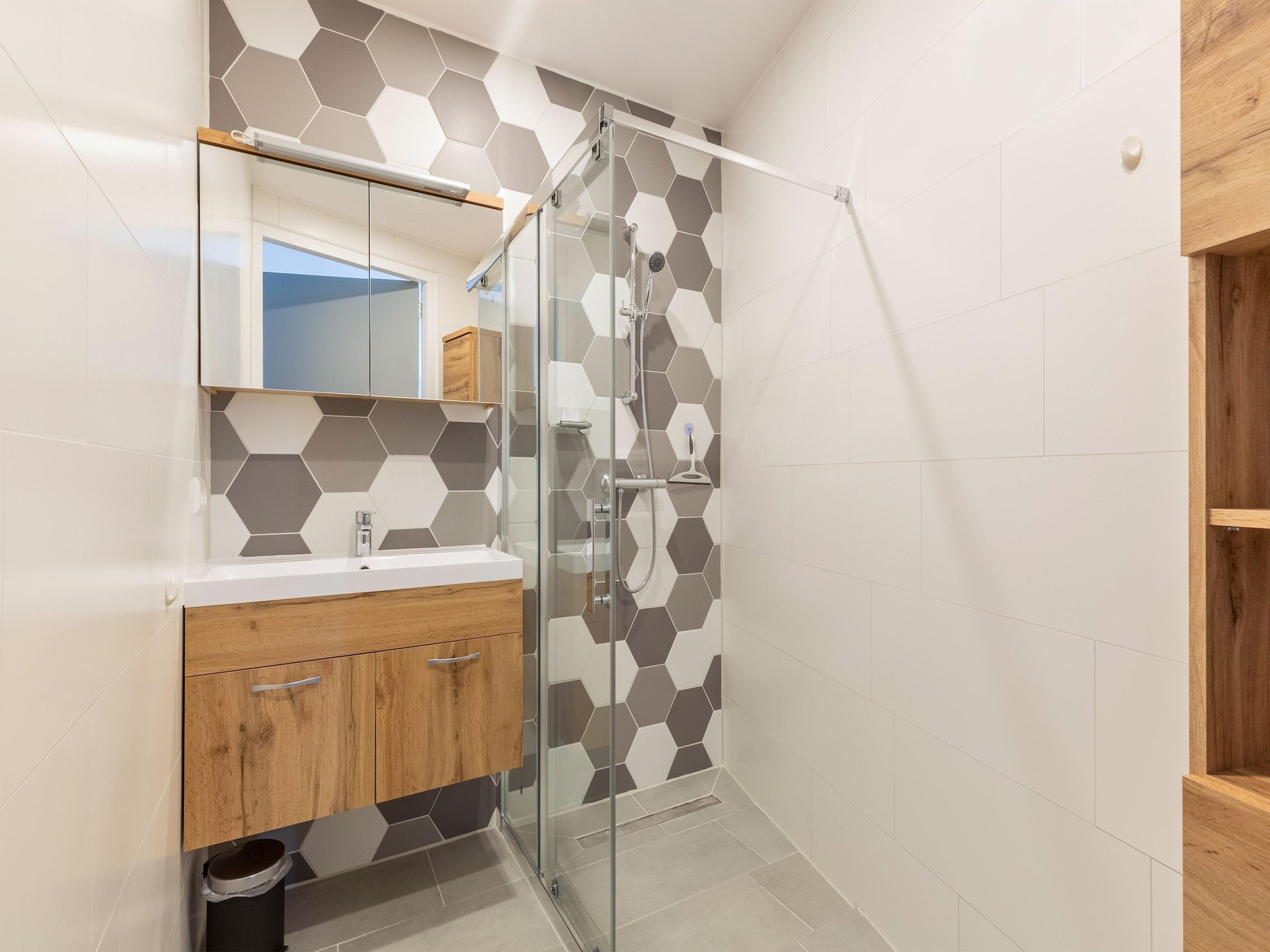 De badkamer van NR 4 in Goirle