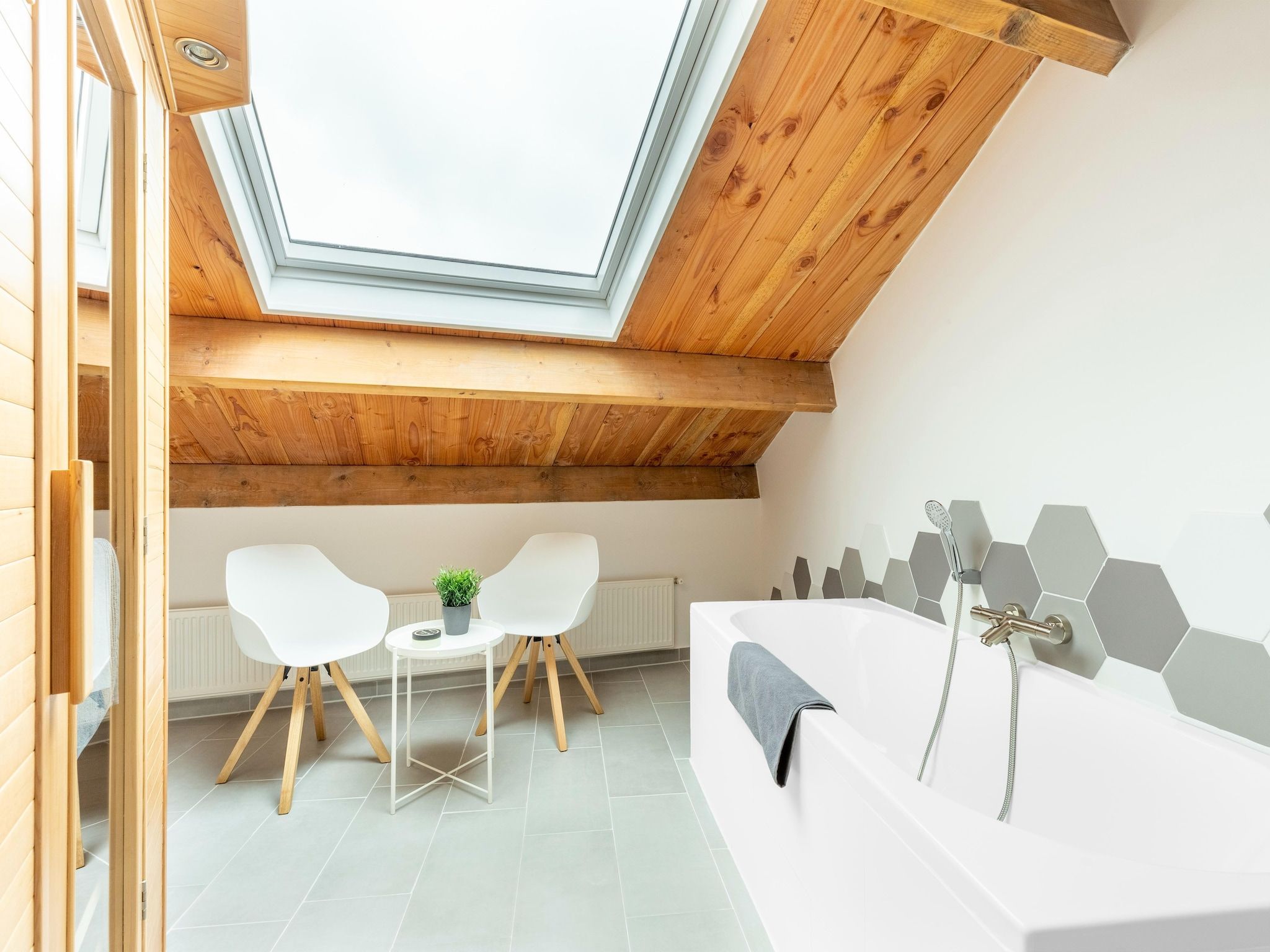 De badkamer van NR 4 in Goirle