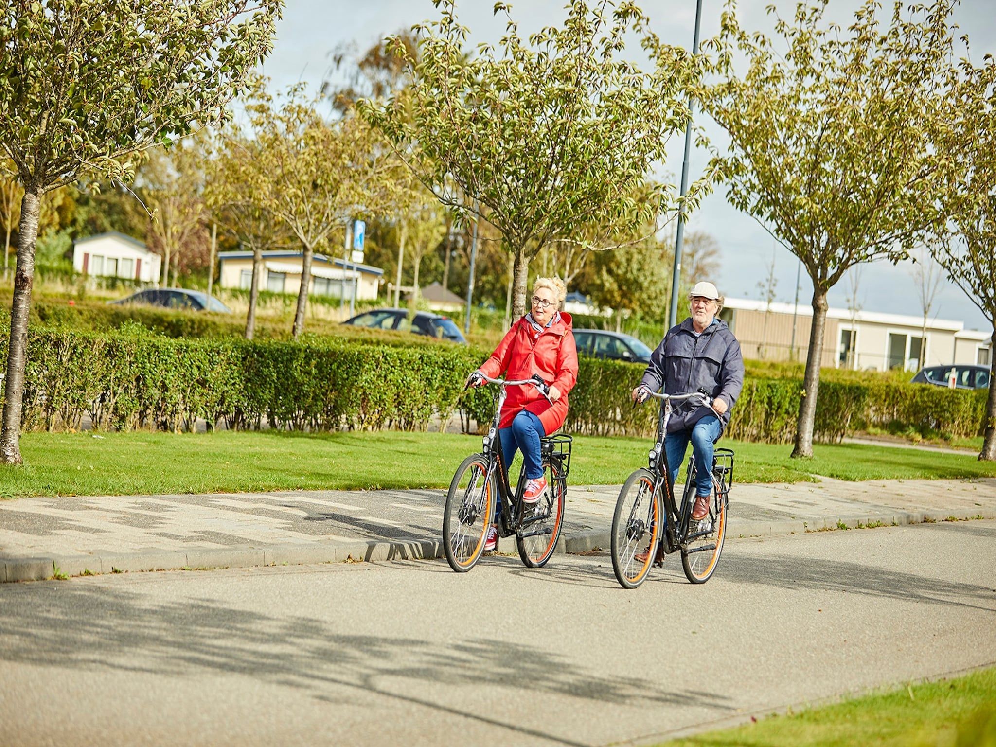 Parkfaciliteiten bij Vakantiepark Hof van Zeeland 5 in Heinkenszand