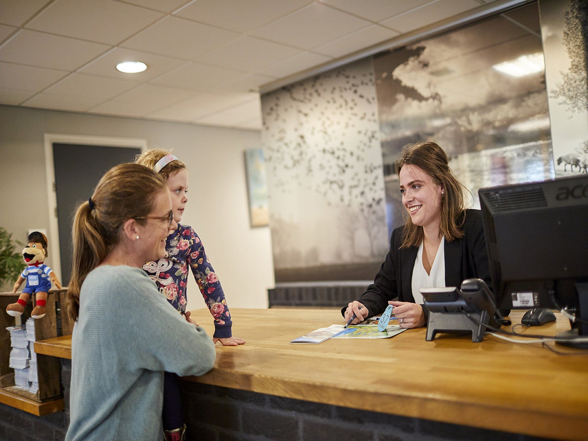 Parkfaciliteiten bij Vakantiepark Hof van Zeeland  7 in Heinkenszand