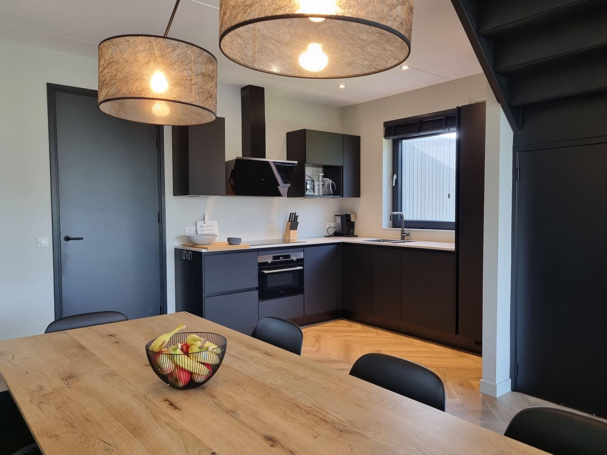 De keuken van Watervilla Acht in Balk