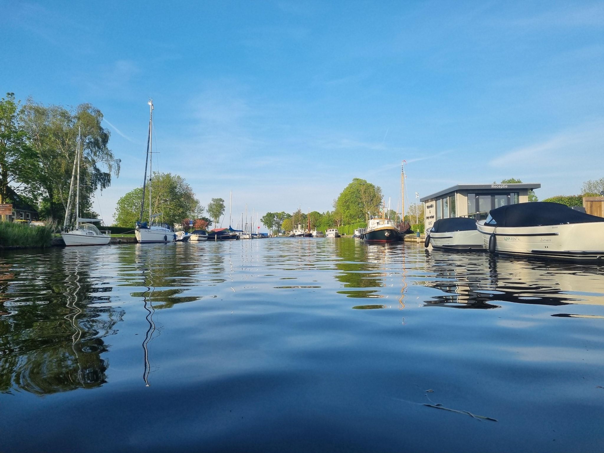 De omgeving van Watervilla Acht in Balk
