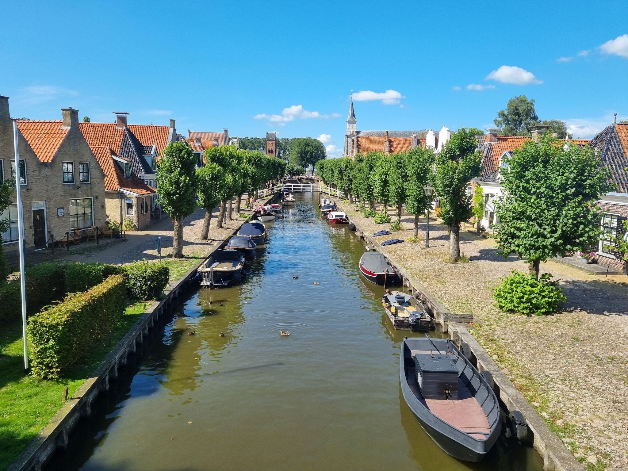 De omgeving van Watervilla Fjirtjin in Balk