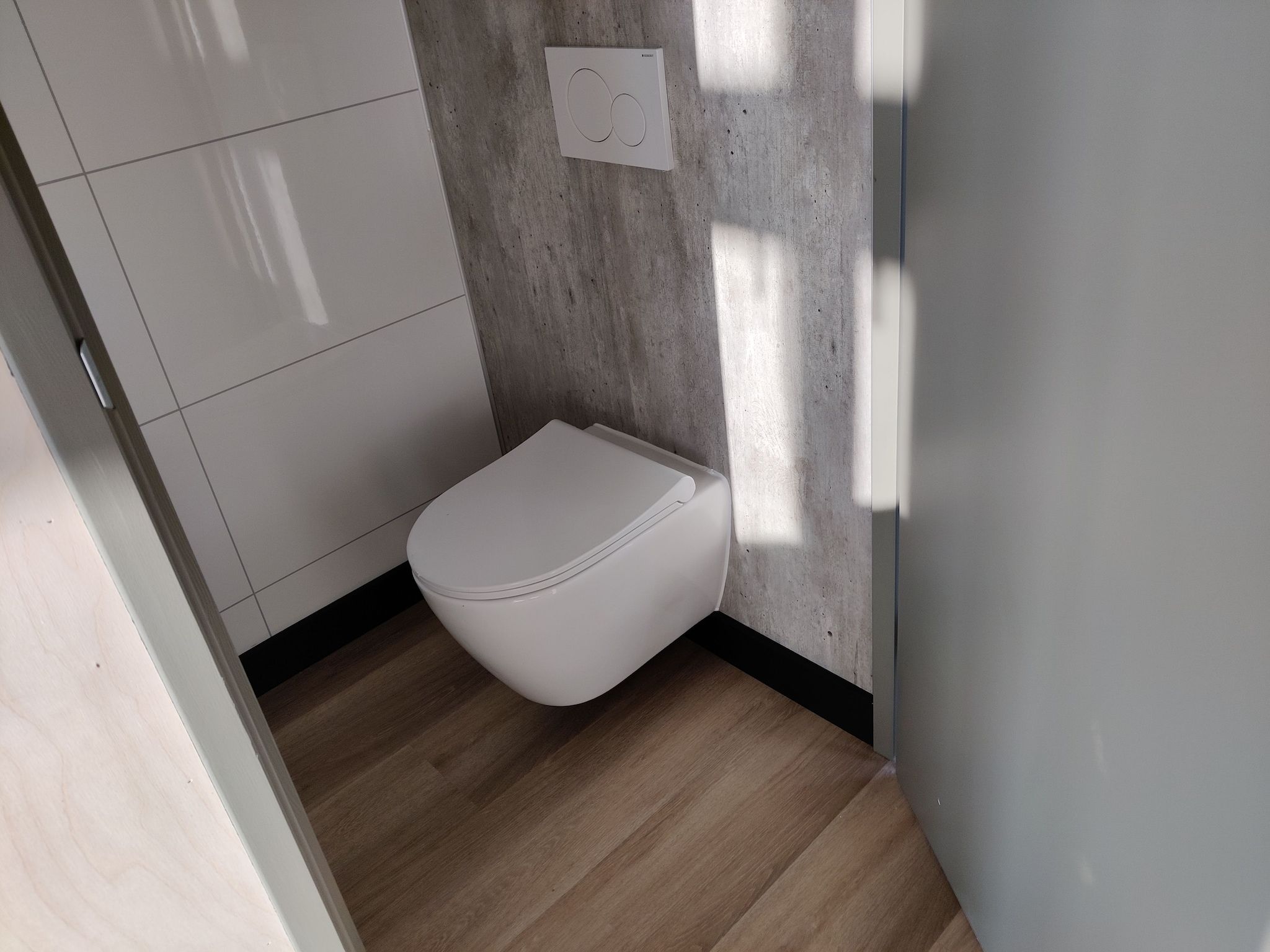 De badkamer van Vakantiepark Eigen Wijze 11 in Bant